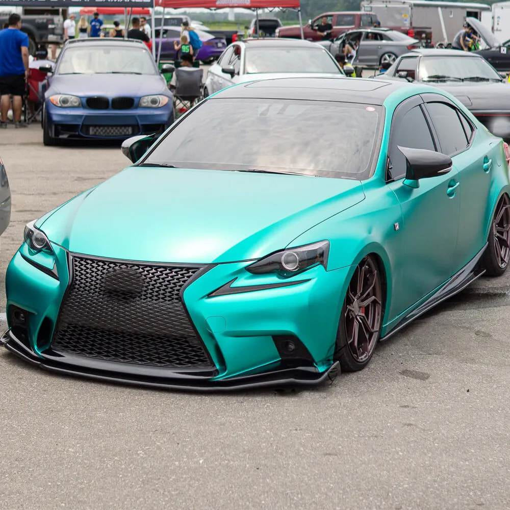 Бокові пороги (для Base/F-Sport 2013-2020, Карбон)