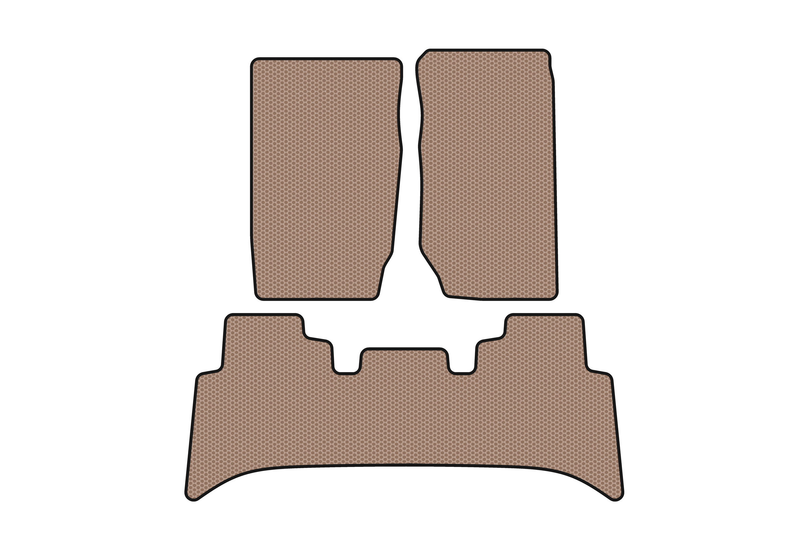 Гумові килимки Carsuit (Бежевий)