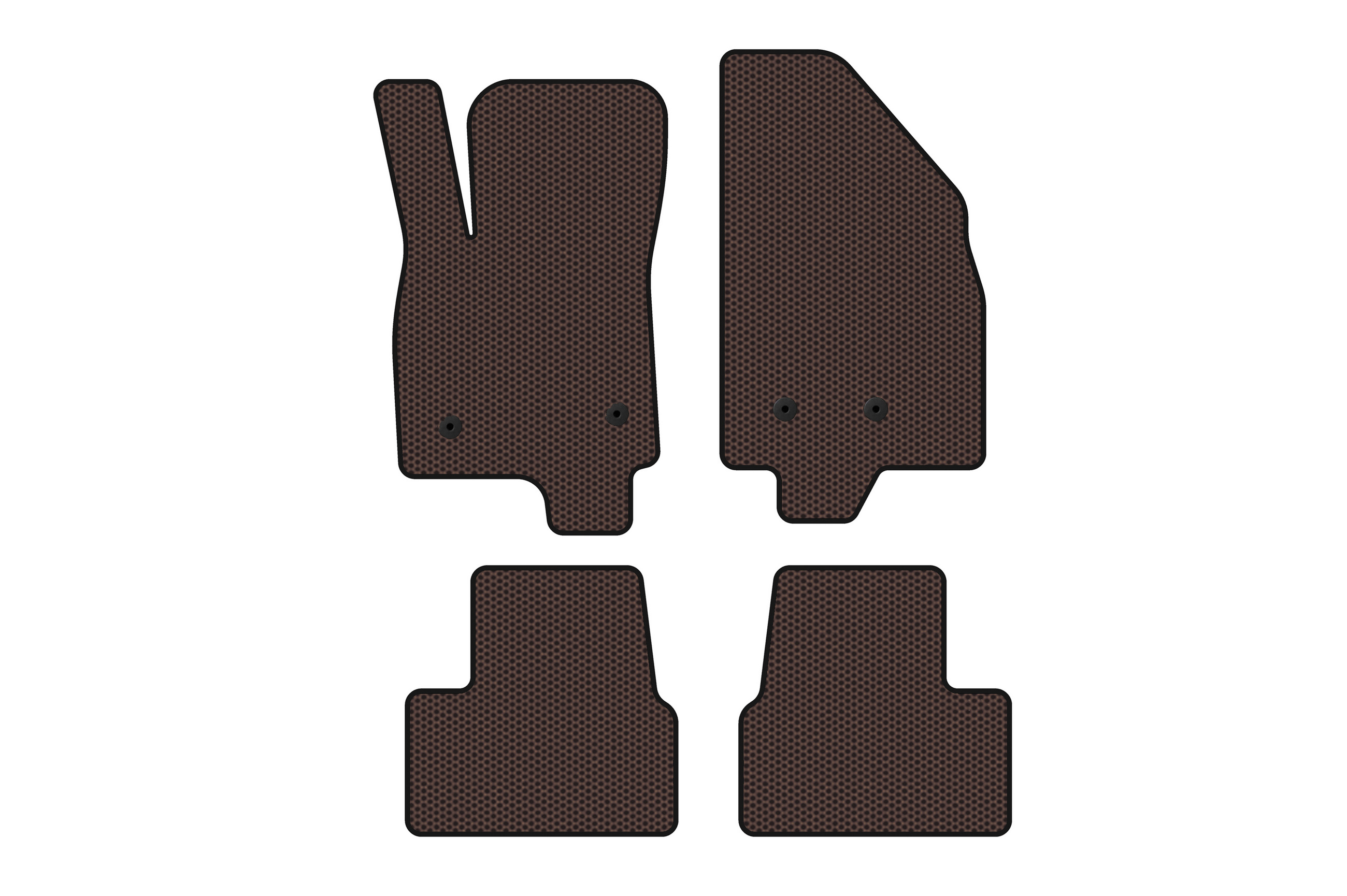 Гумові килимки Carsuit (Коричневий)