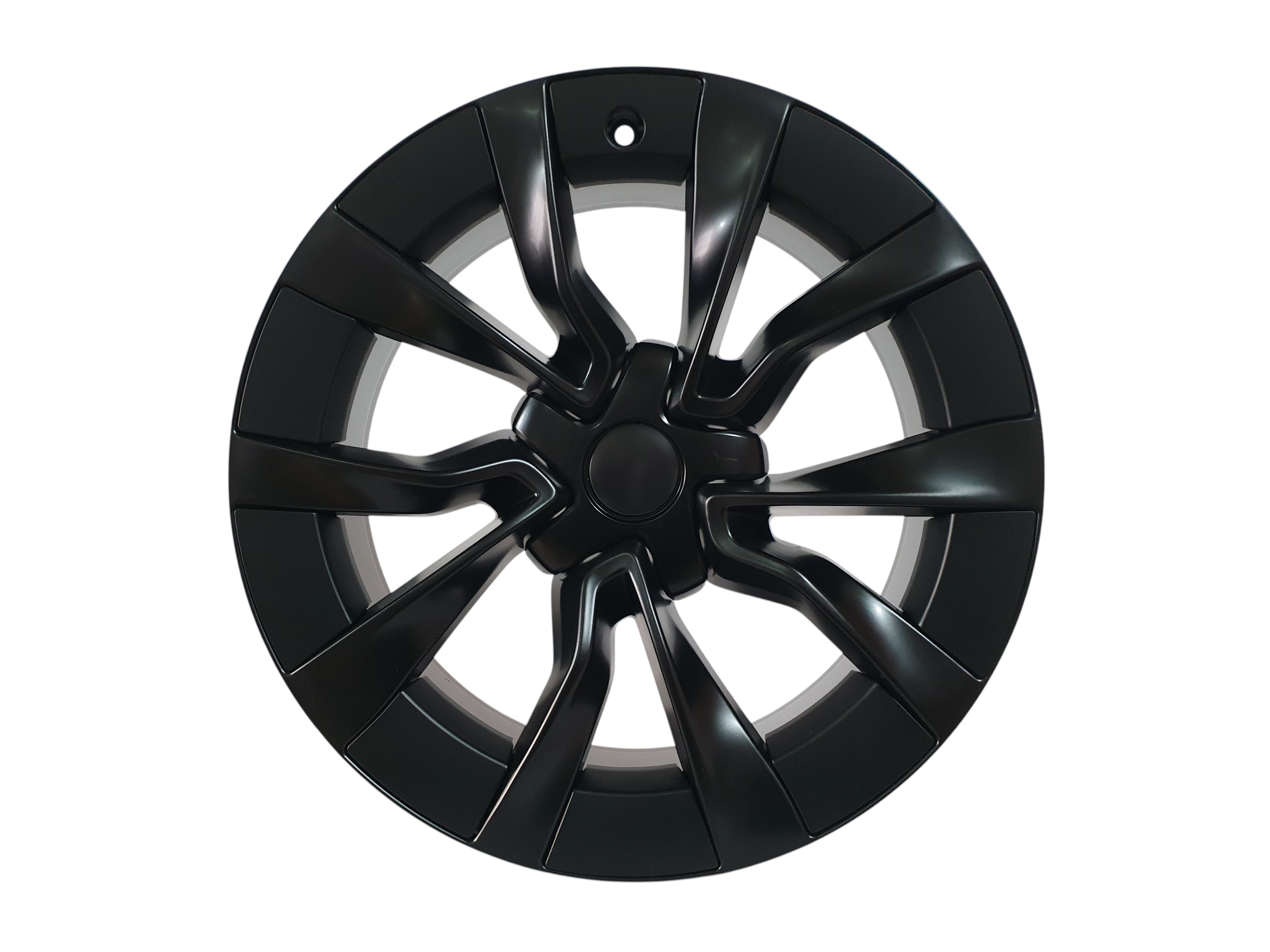 R18 Satin Black (одноширокі 8.5J ET38) на Tesla Model 3 2017-2022 року