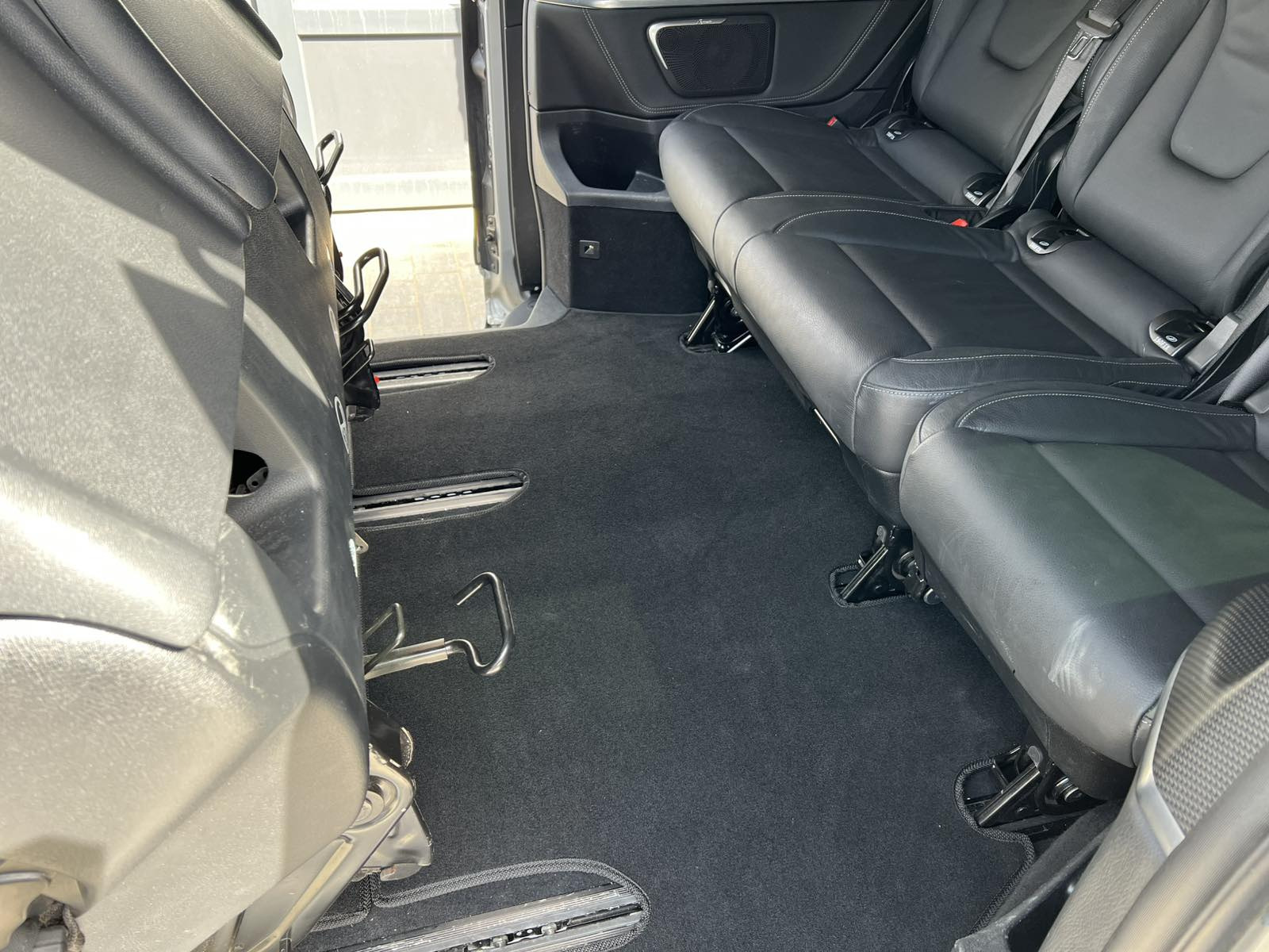 Килимки текстильні Premium V-class, ExtraLong 2 бокових (Тільки самовивіз, повний салон, Чорний) 3