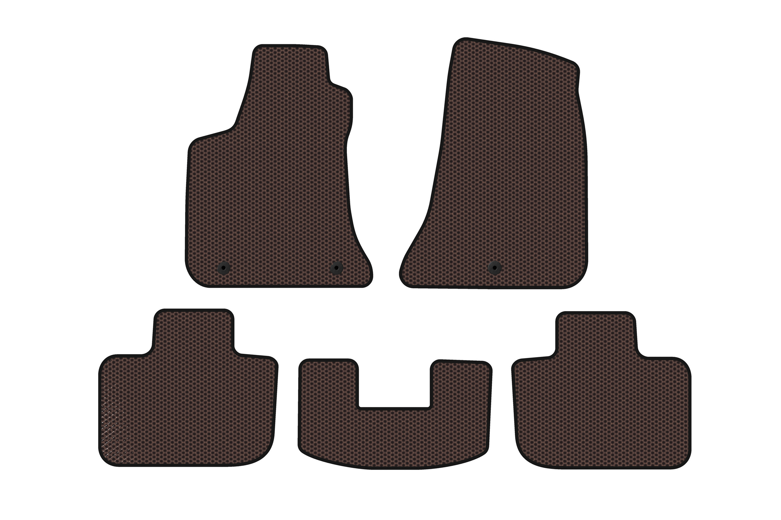 Гумові килимки Carsuit -CRYS-041 V1 (Коричневий)