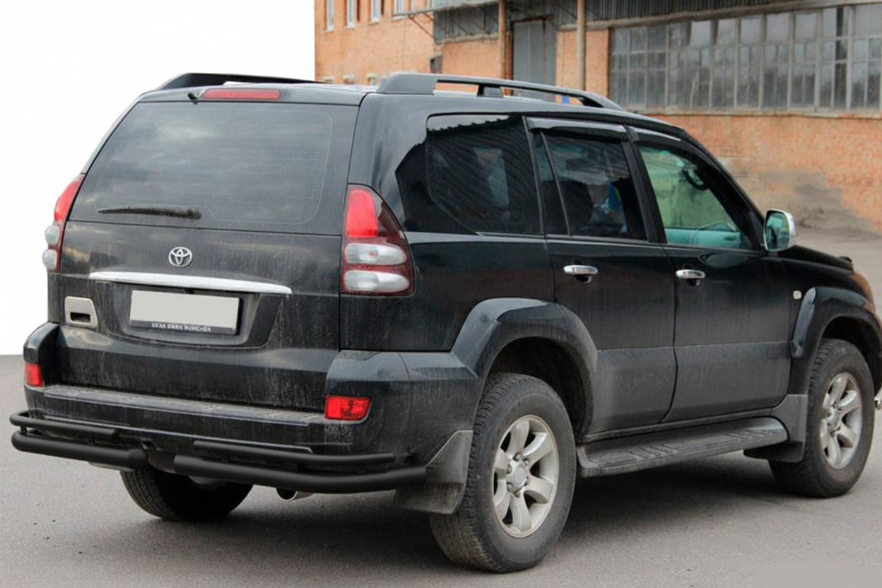 Задні подвійні куточки AK003-1 Black (2 шт., нерж)