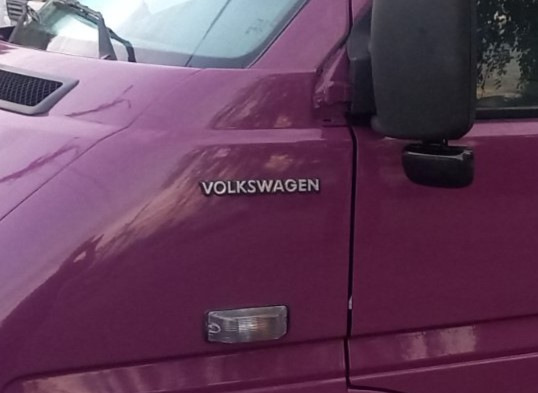 Напис Volkswagen 200мм на 25мм (Туреччина) 3