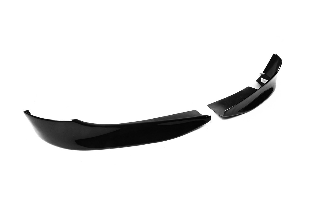 Передня Flap накладка (для E90 Base 2005-2008, чорний глянець, 2 шт) 4