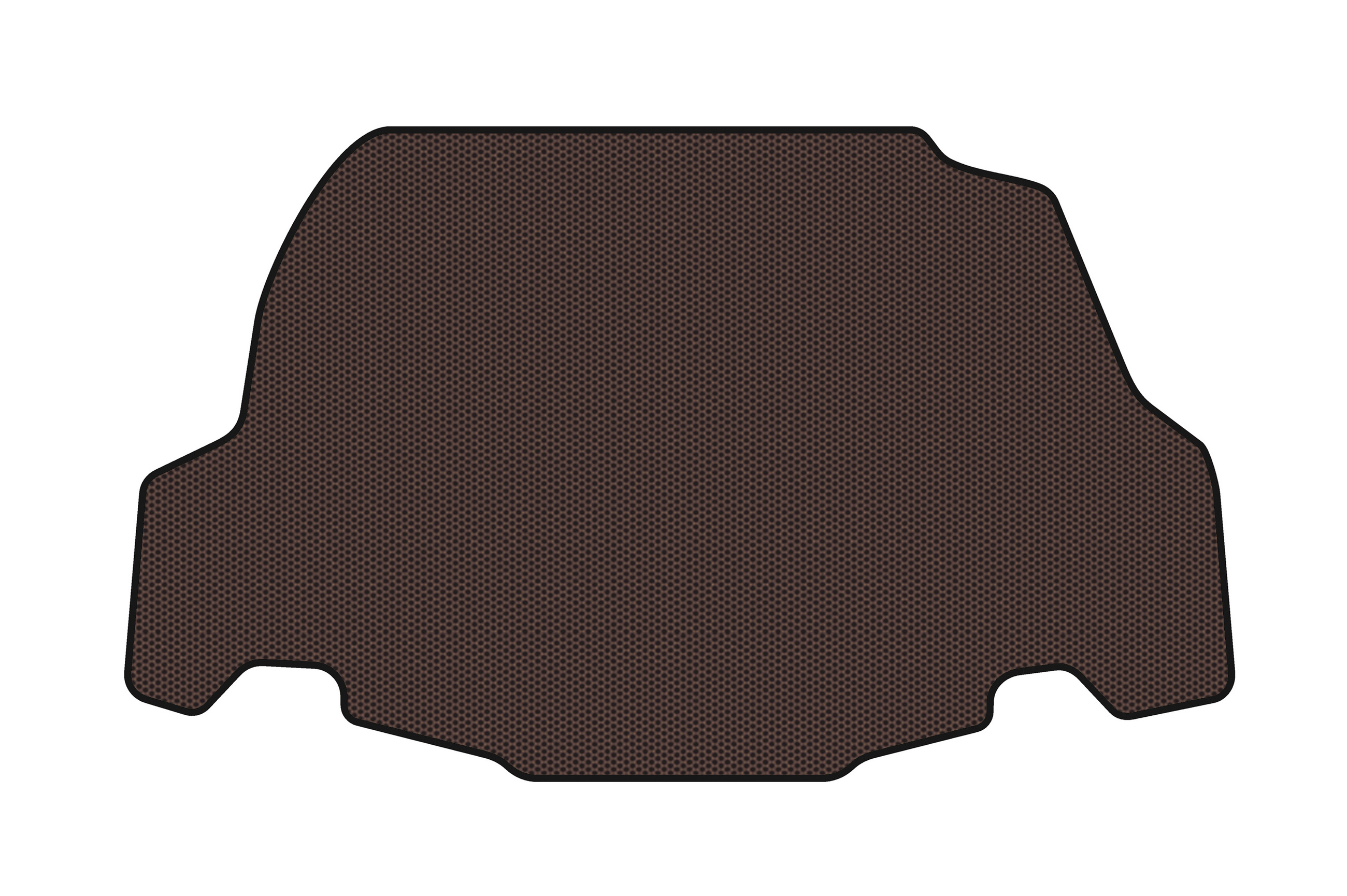 Гумовий килимок в багажник Carsuit (2009-2014, GT, Кабріолет, коричневий)