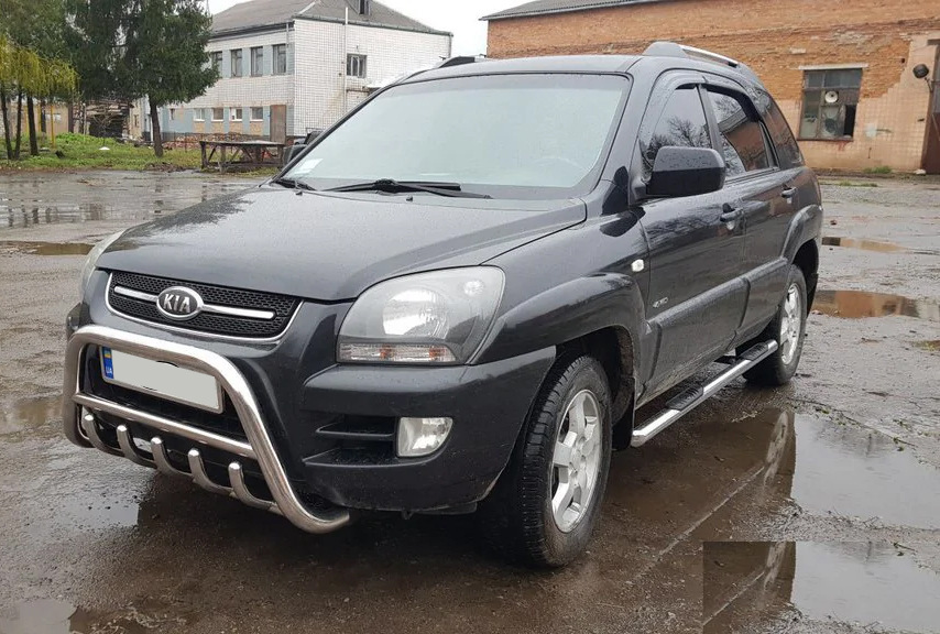 Кенгурятник WT003 (нерж.)