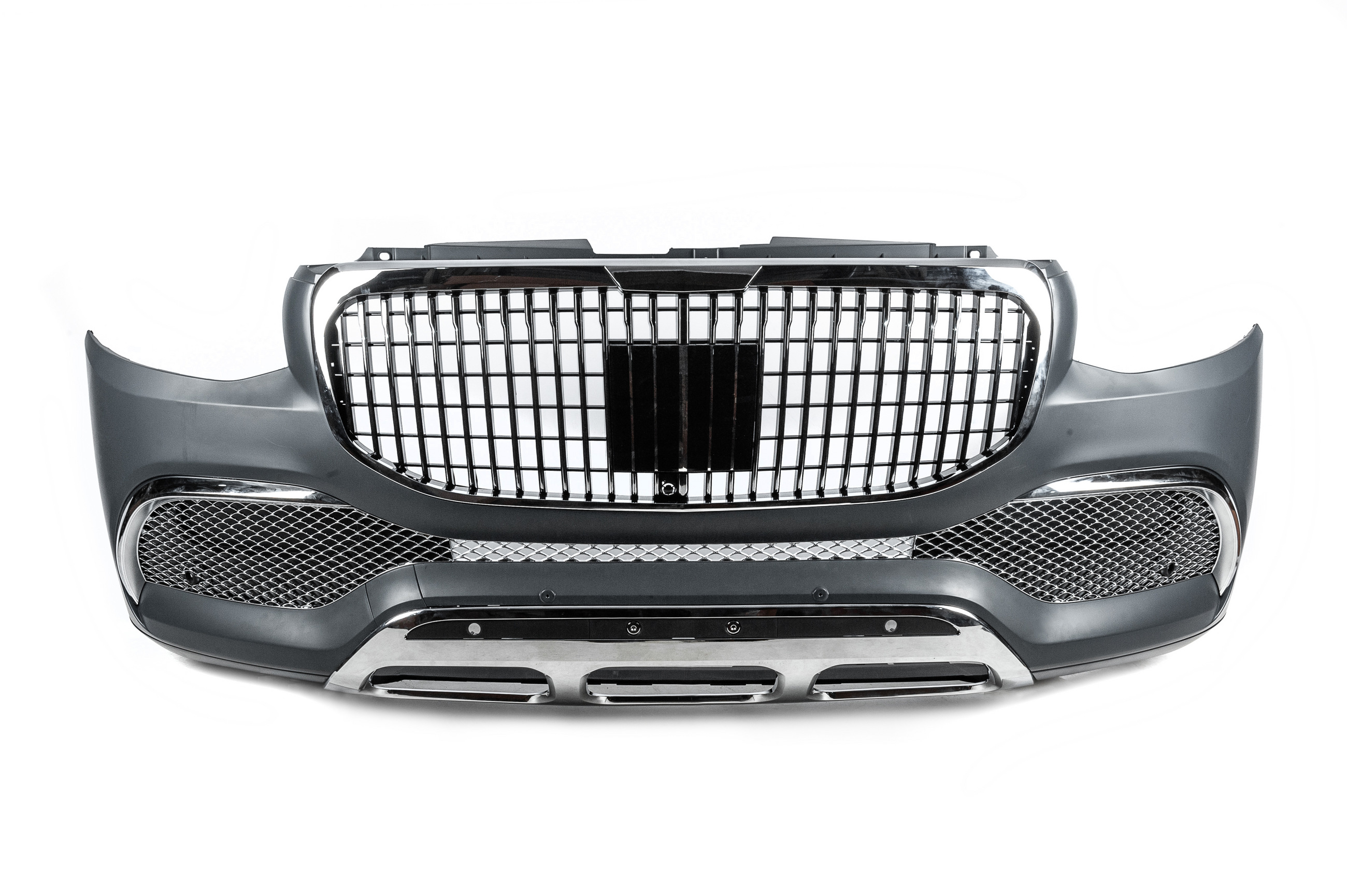 Передній бампер з решіткою (Maybach) 5