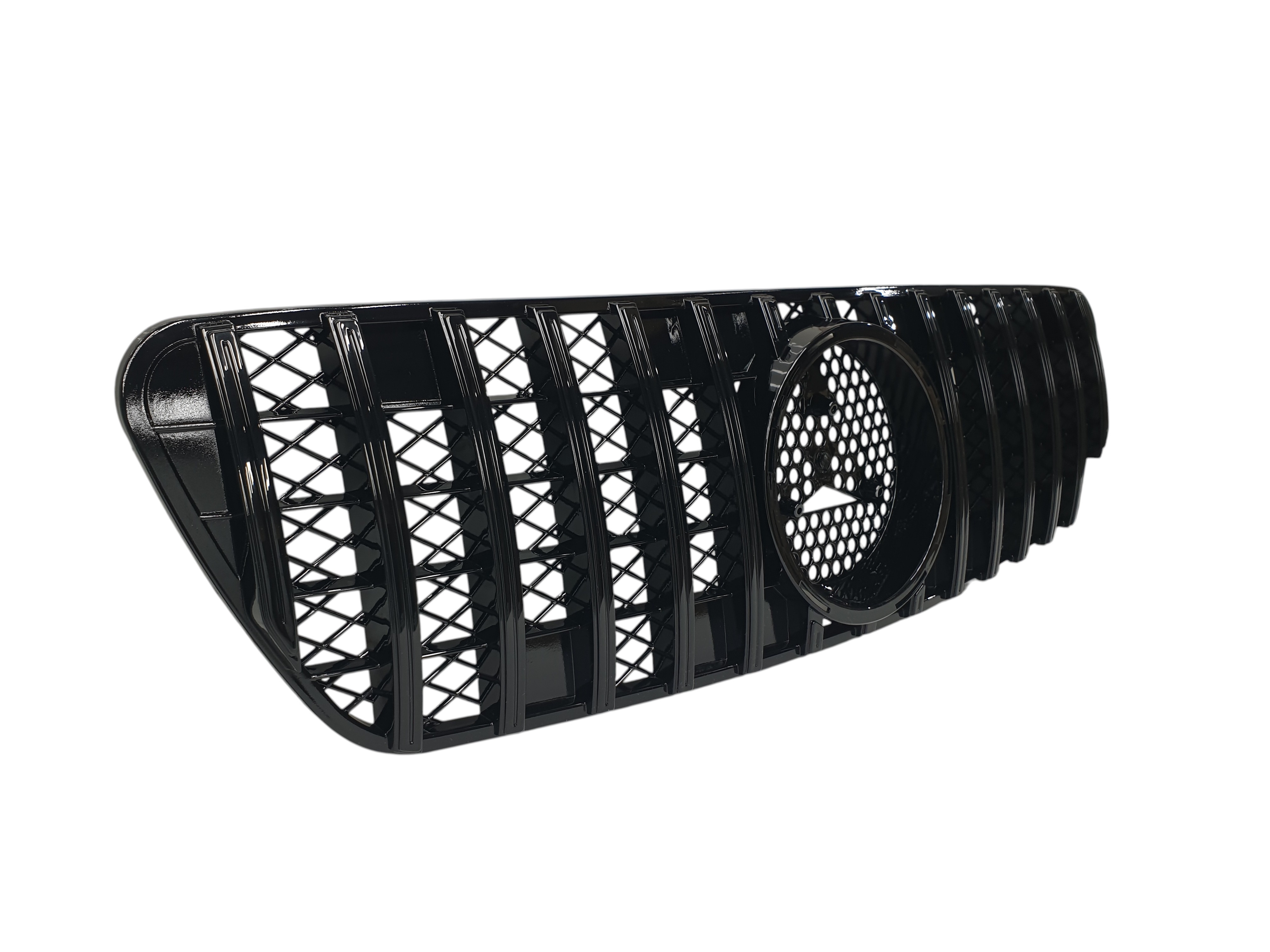 Решітка радіатора Full Black GT на Mercedes-Benz ML-Class W163 1997-2005 року 2
