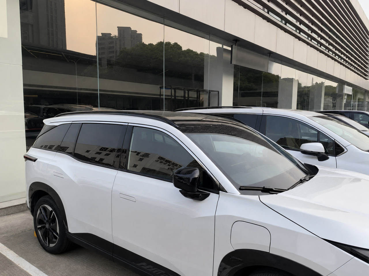 Інтегровані рейлінги чорні OEM (Алюміній) 2