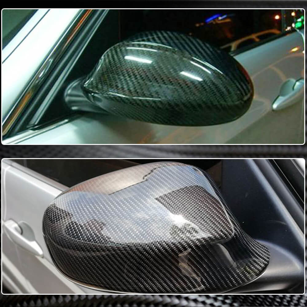 Кришки дзеркала (для E90/E91 2005-2008, Карбон) 3