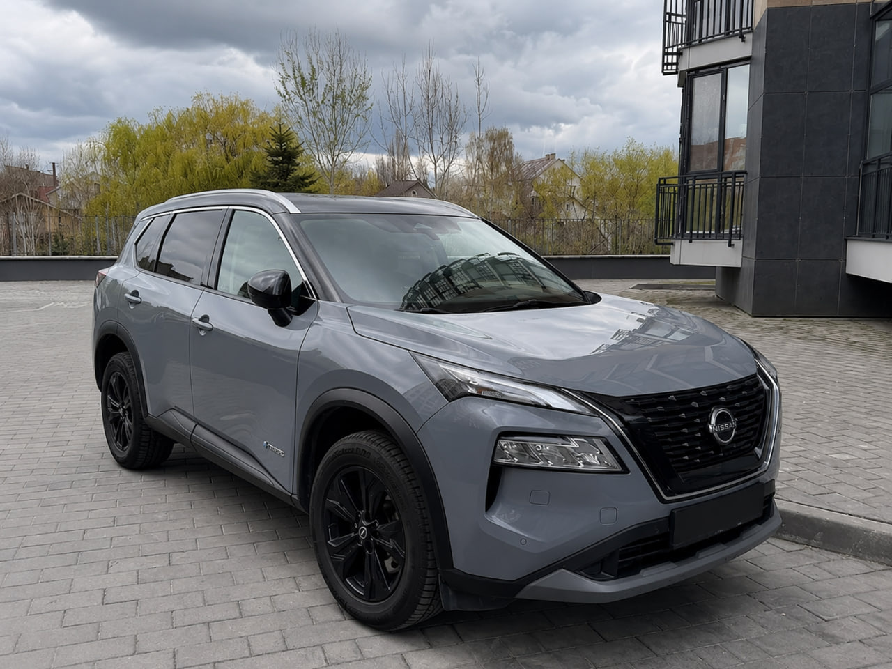 Інтегровані рейлінги сірі OEM (ABS-пластик)