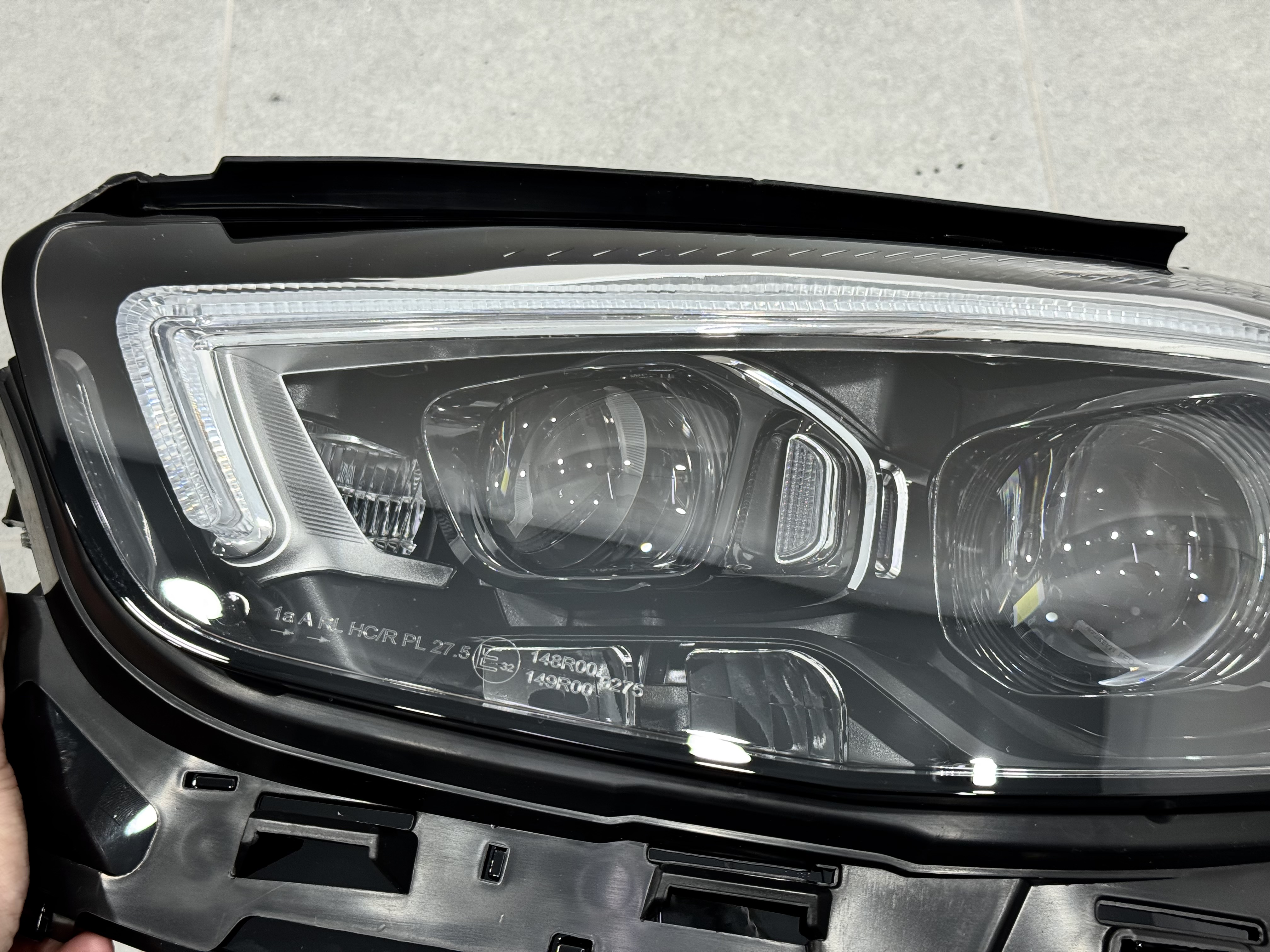 Фари Full LED у стилі MULTIBEAM рестайлінг для Mercedes E-Class W213 2020-2023, комплект 2шт. 3