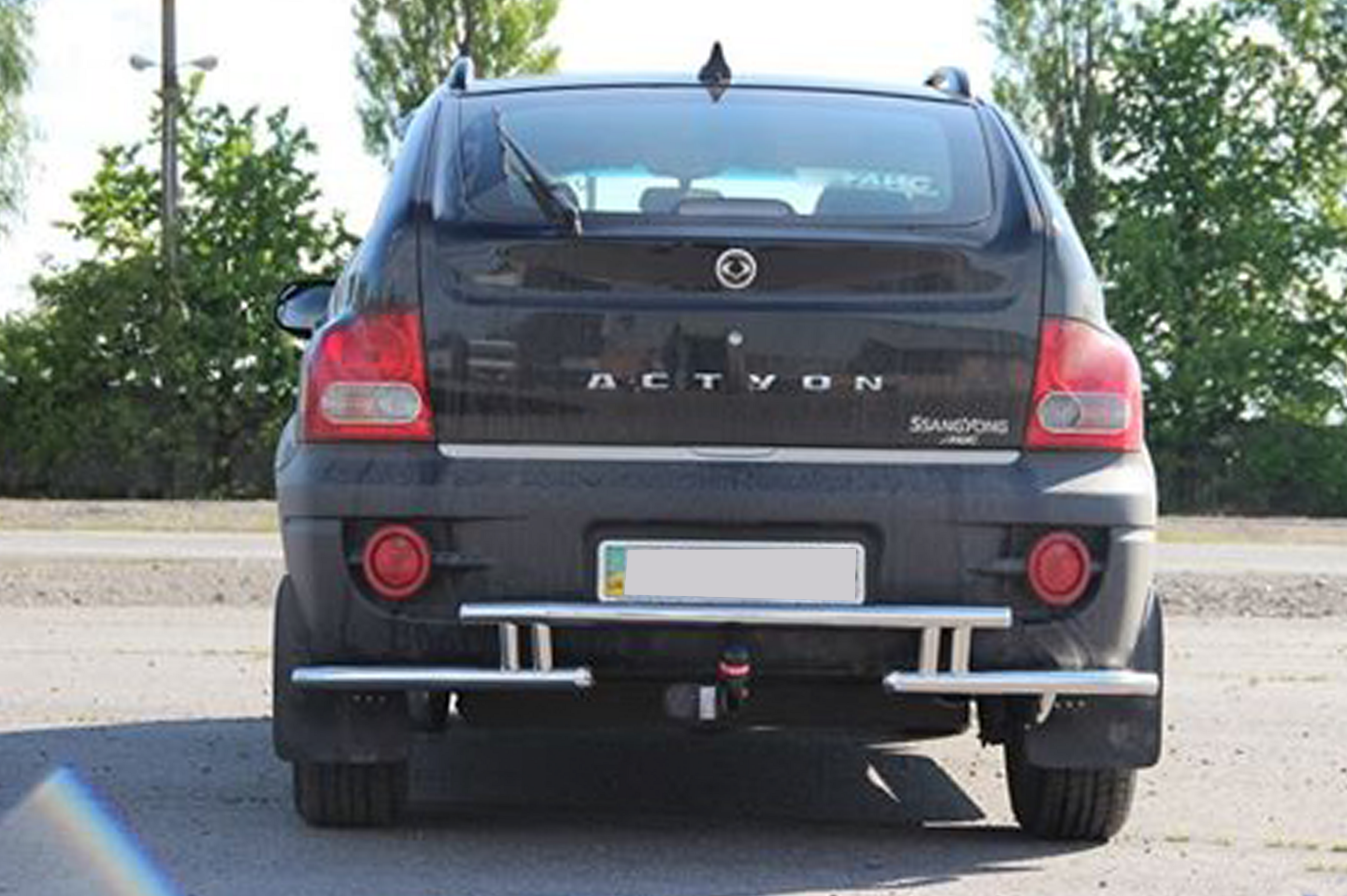 Задній захист AK005-2 (нерж) 2