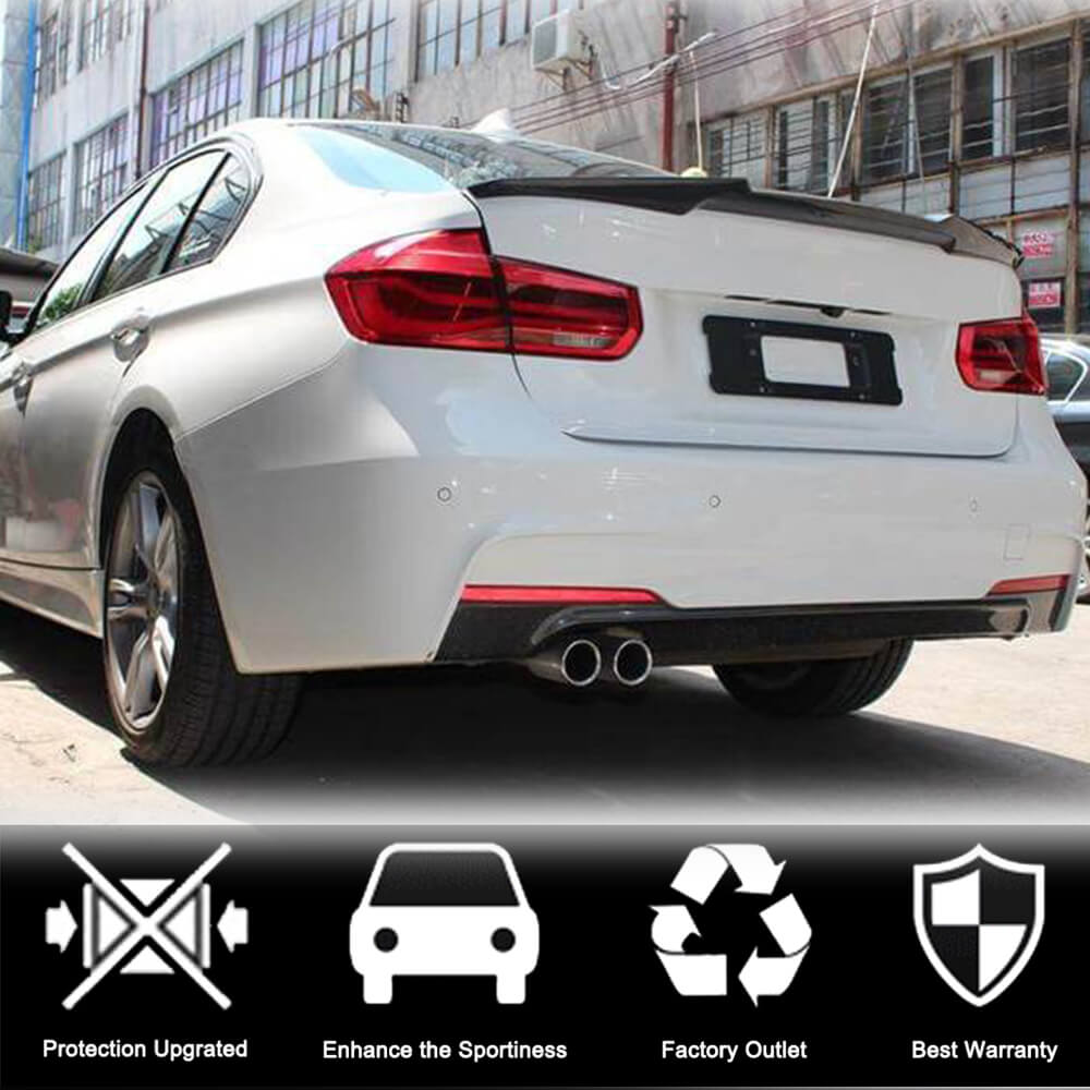 Спойлер M4-Style (для F30/F80, Кований карбон) 3