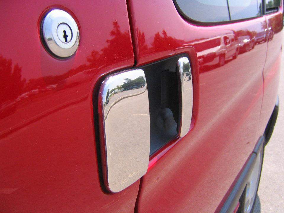 Накладки на ручки Citroen Berlingo 1996-2007 (нержавіюча сталь) 3 шт. 2