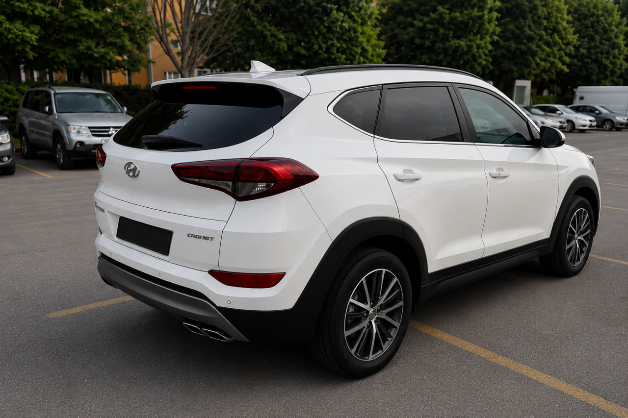 Інтегровані рейлінги чорні OEM (ABS-пластик, установка на клей)