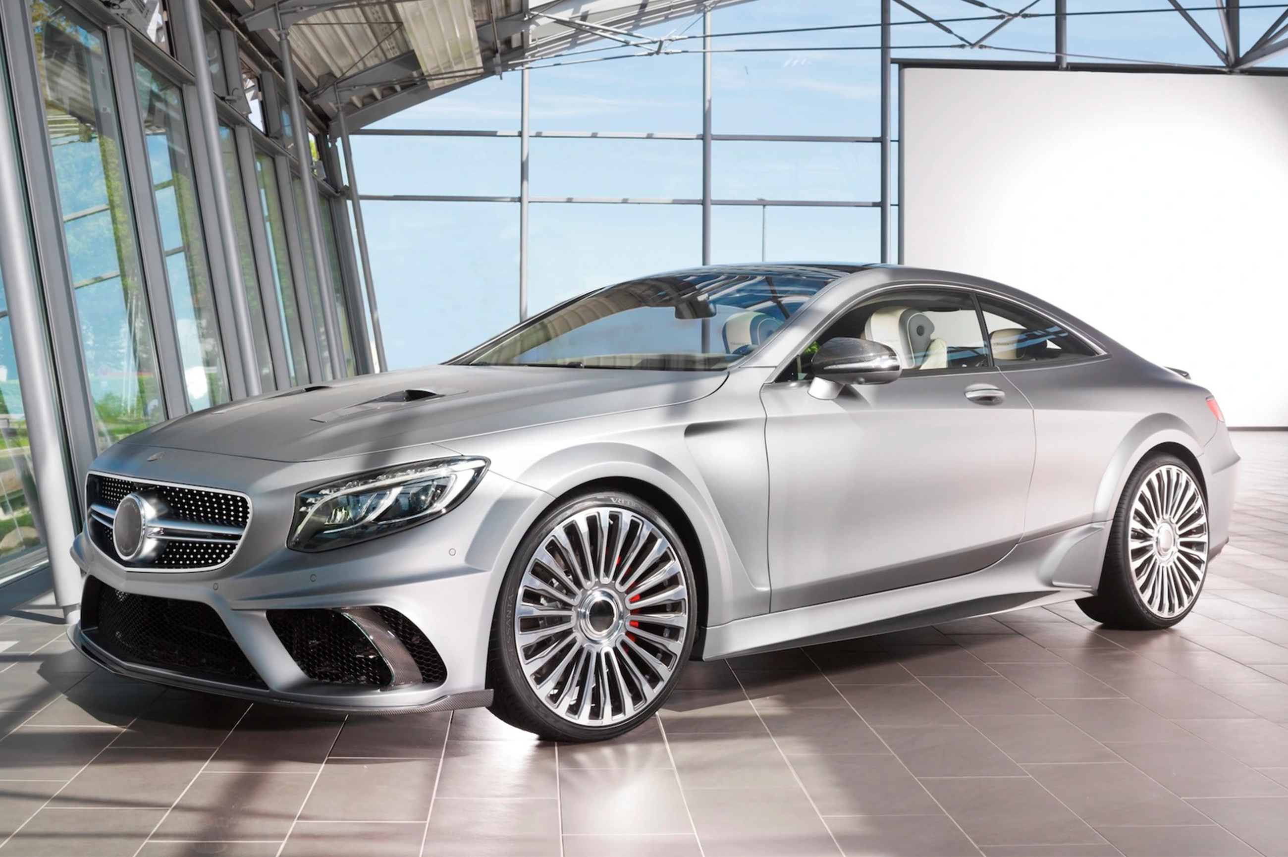 Комплект обвісів MNSR Carbon (для AMG-Line Coupe 2017-2020) 6