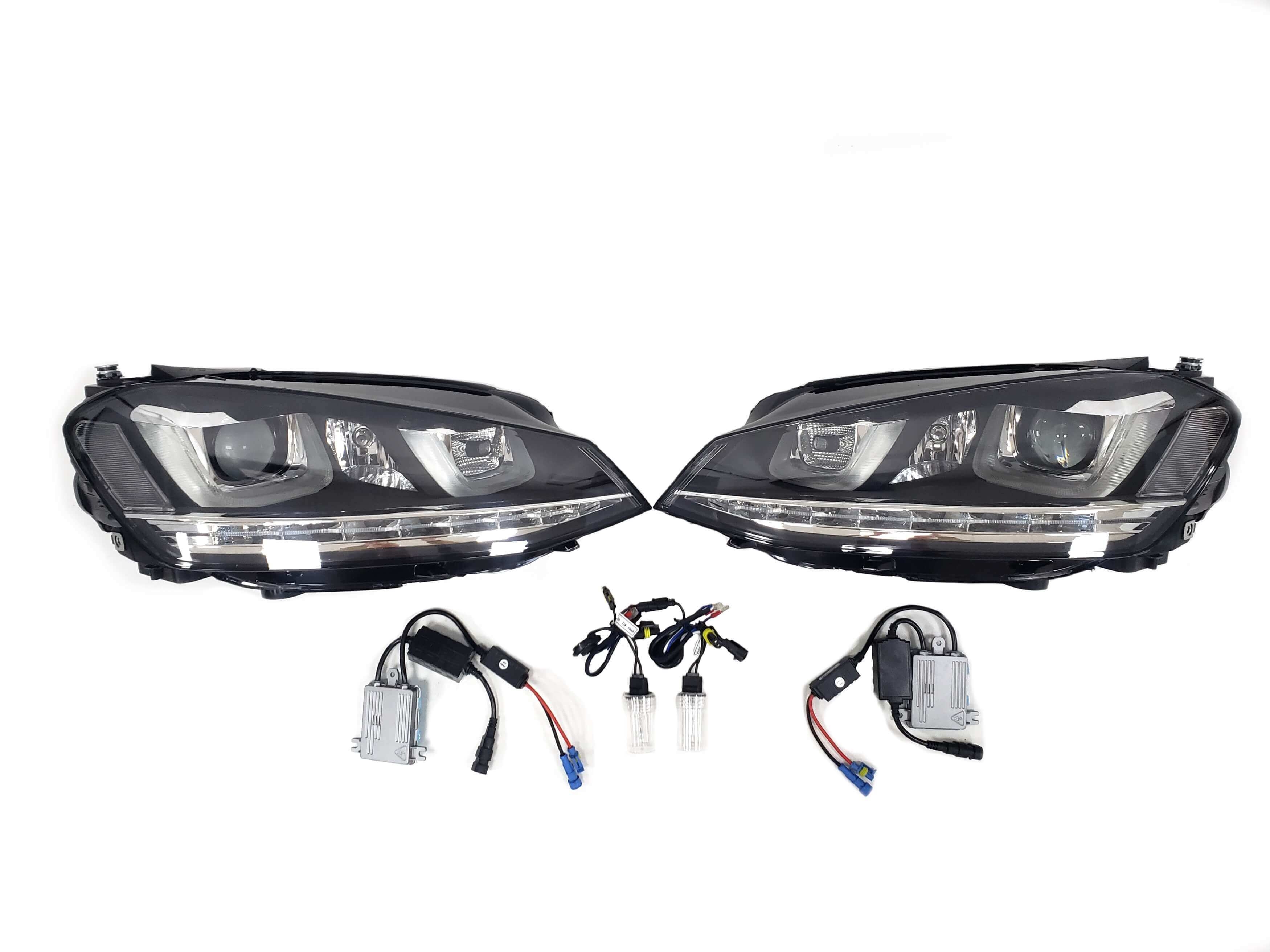 Передні фари (Xenon GTI) на Volkswagen Golf VII 2012-2017 року