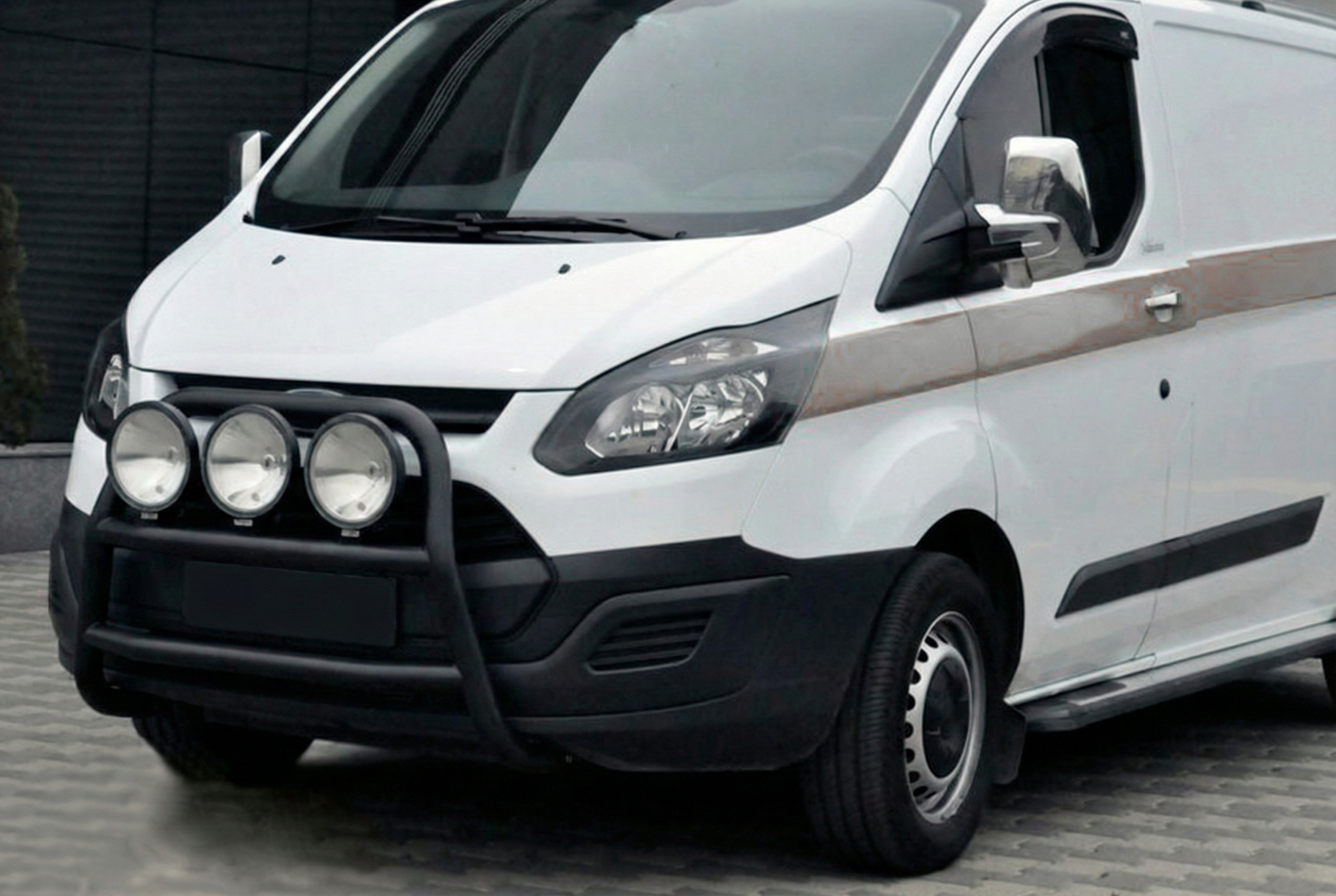Кенгурятник WT022 Black (нерж.) 3