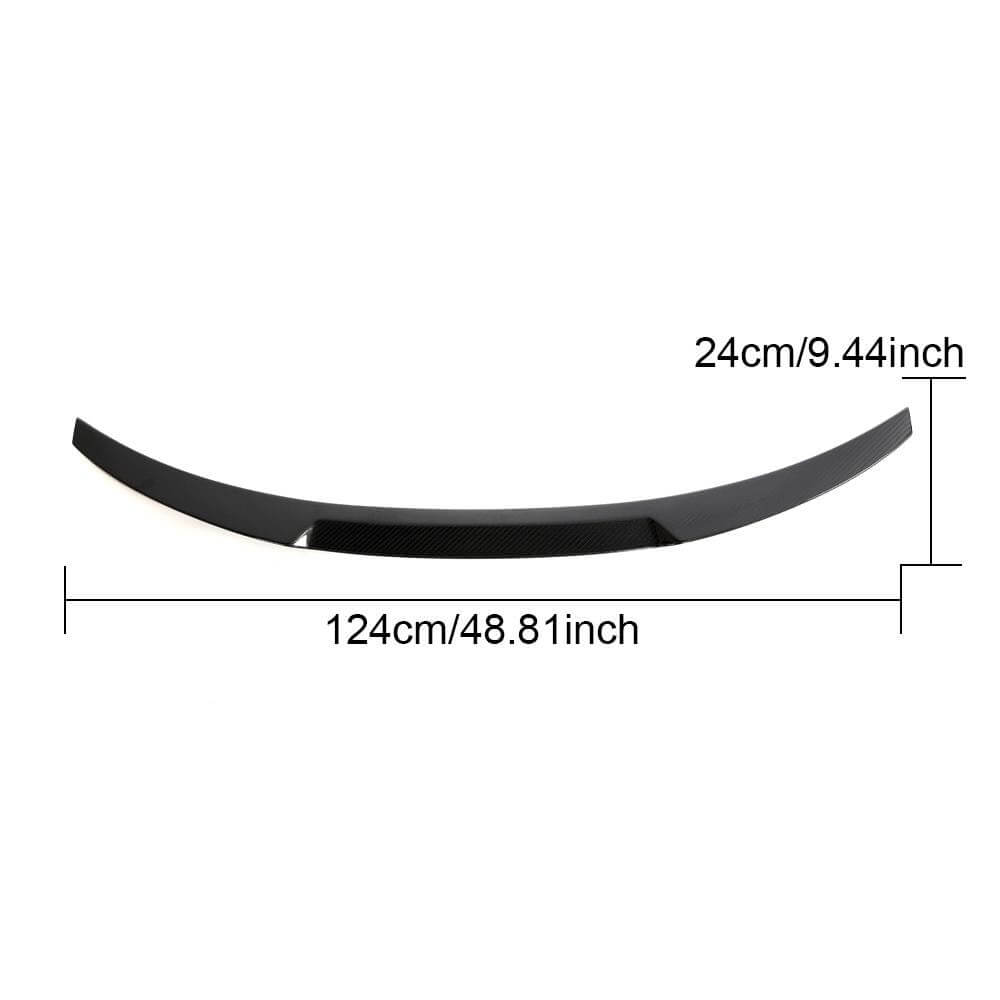 Спойлер M4-Style V2 (для F30/F80, Карбон) 3
