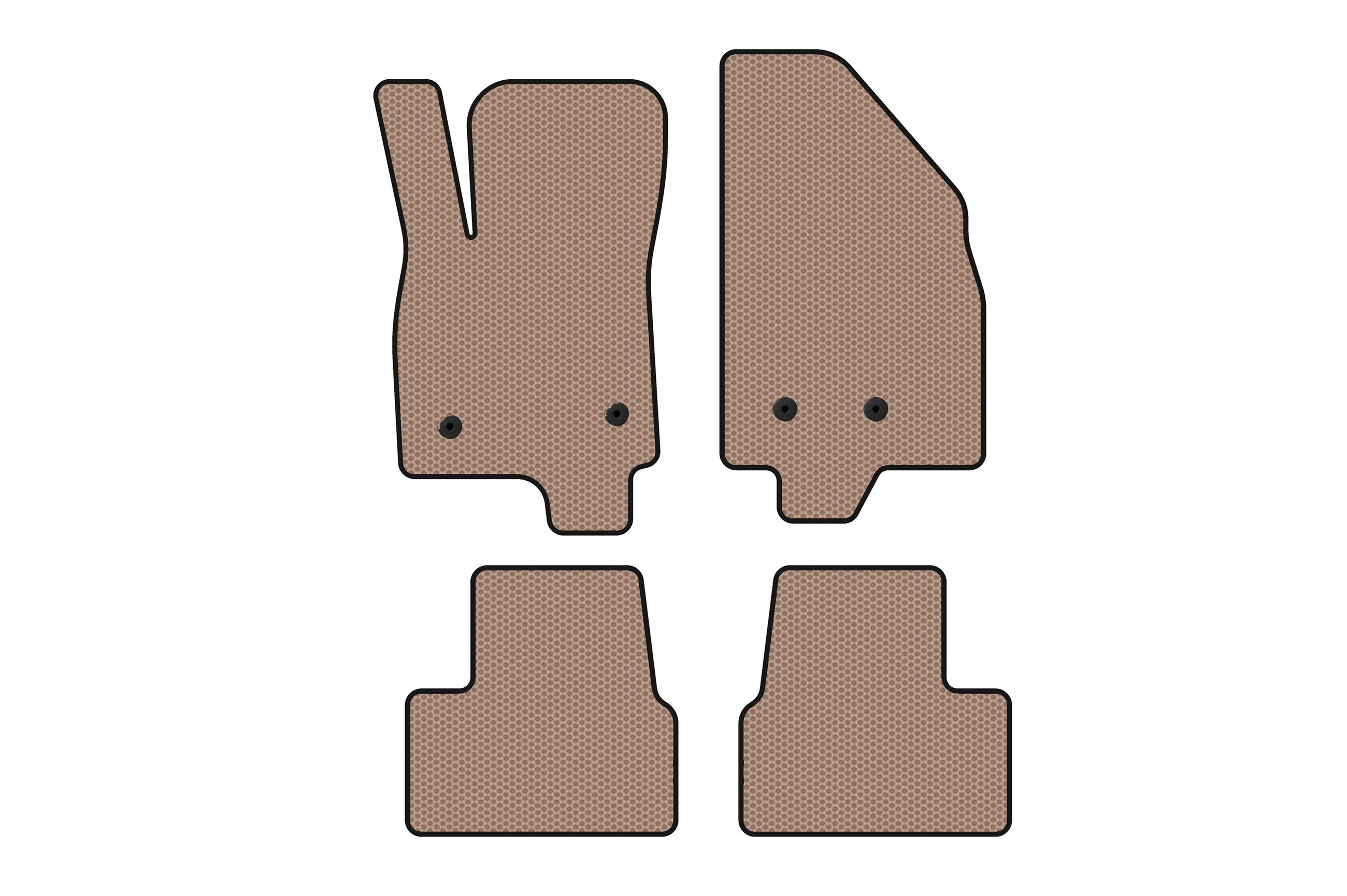 Гумові килимки Carsuit (Бежевий)