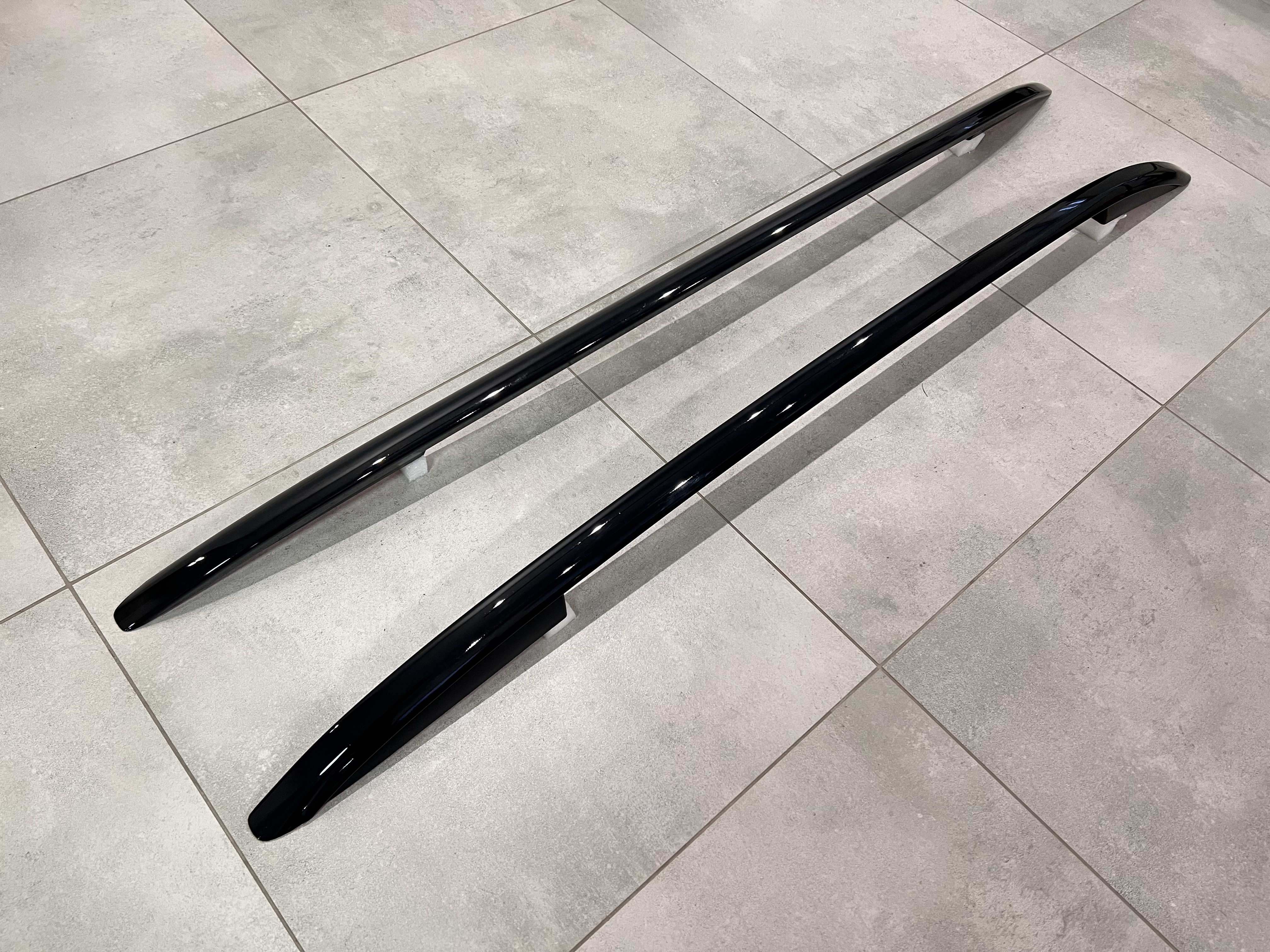 Рейлінги на дах OEM Porsche Cayenne 958/Volkswagen Touareg 2010-2018 алюміній 2шт. колір чорний 2