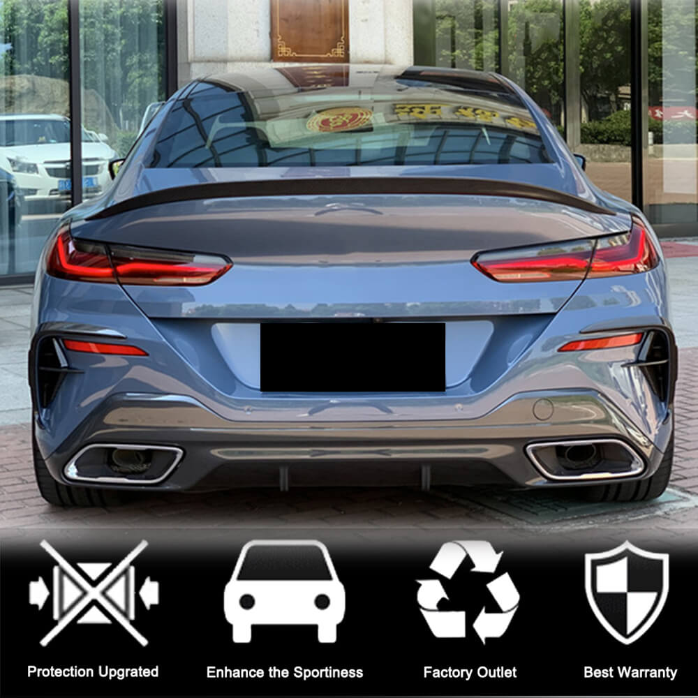 Дифузор заднього бампера V2 (для G16 M-Sport, Карбон) 3