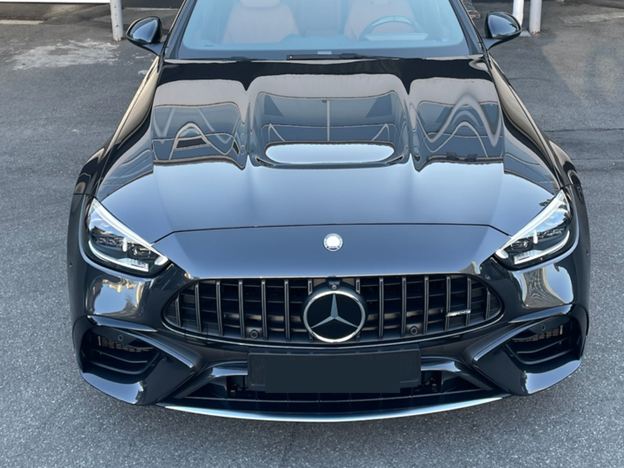 Передній бампер в зібраному вигляді (AMG C63 Design) 6
