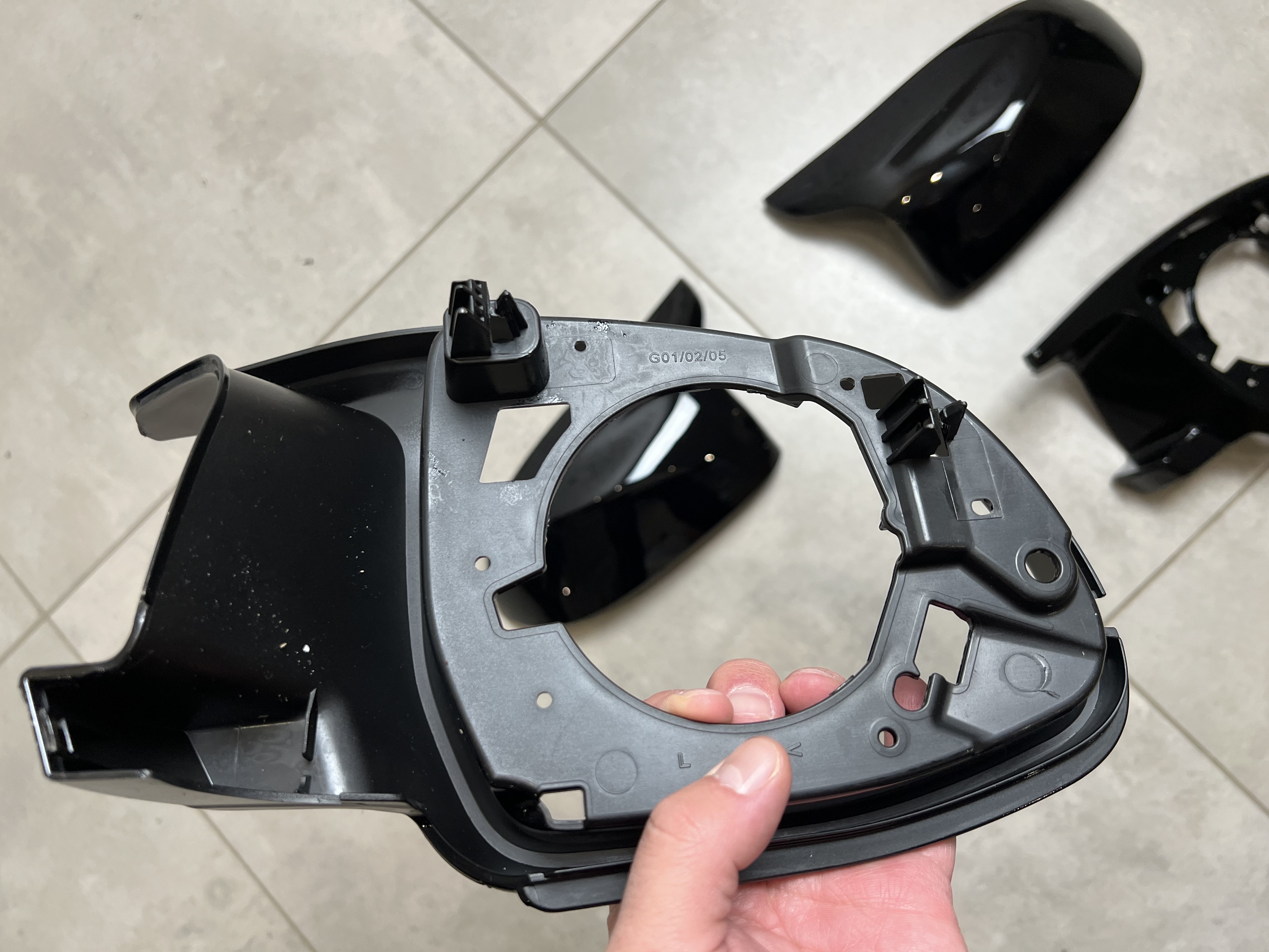 Кришки дзеркал M LOOK для BMW X3 G01 / X4 G02 / X5 G05 / X6 G06 / X7 G07 5