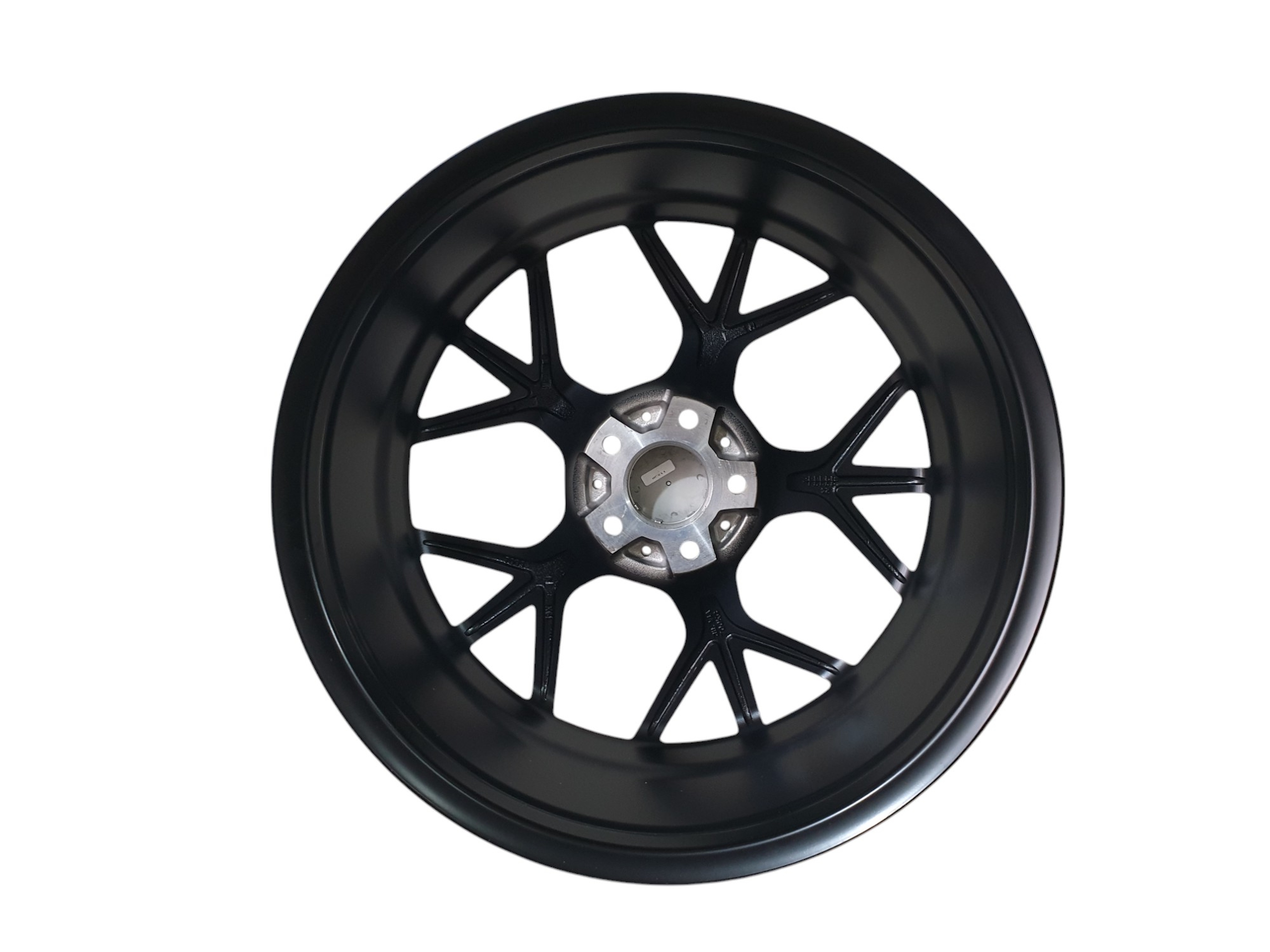 R19 Satin Black + Chrome (різноширокі) Диски на Mercedes-Benz A-Class W176 2012-2015 року 3
