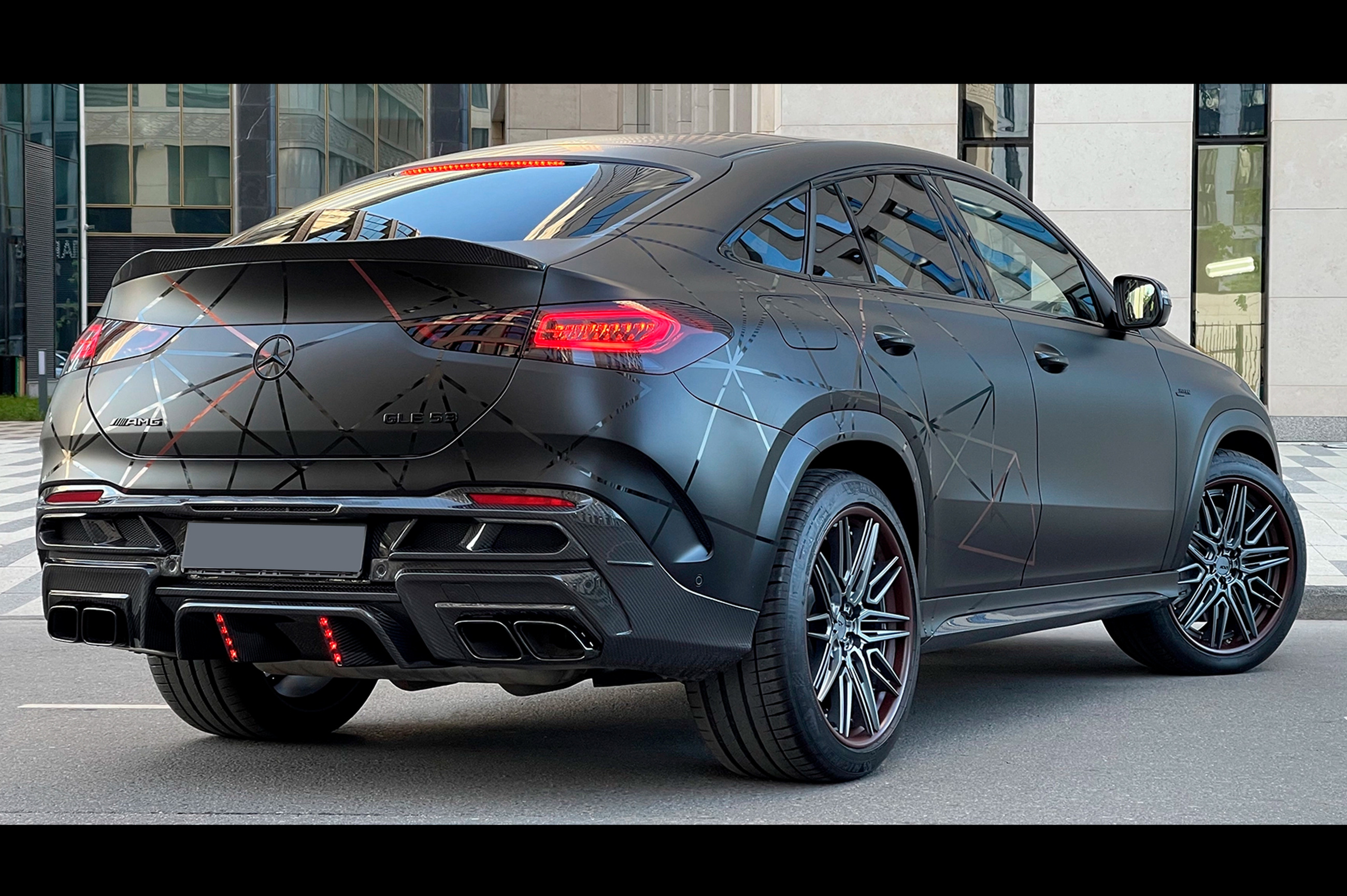 Комплект обвісів LRT Carbon (для GLE53/AMG-Line 2019-2023) 4