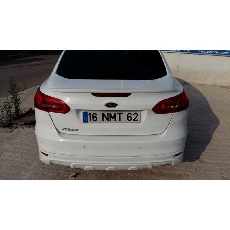 Накладка на задній бампер Sedan 2015↗ (під фарбування) 2