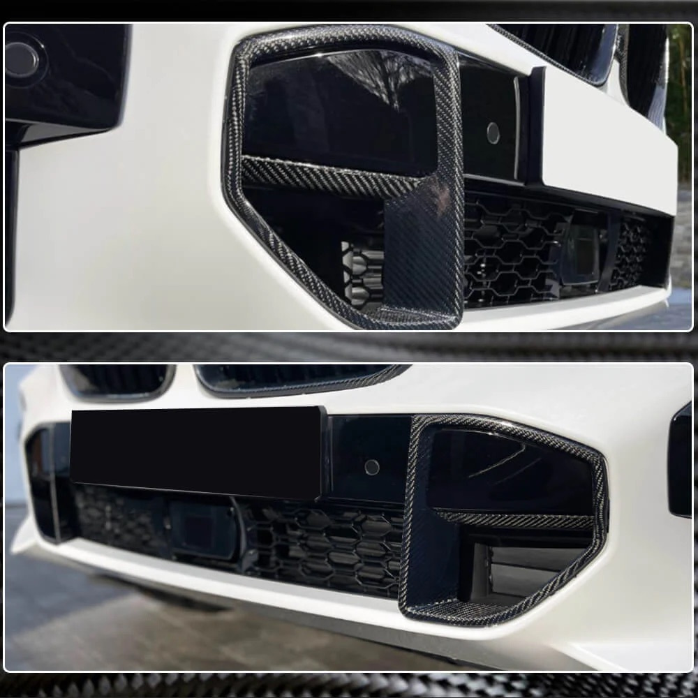 Карбонові вставки в передній бампер (для M-Sport, 2019-2022) 2