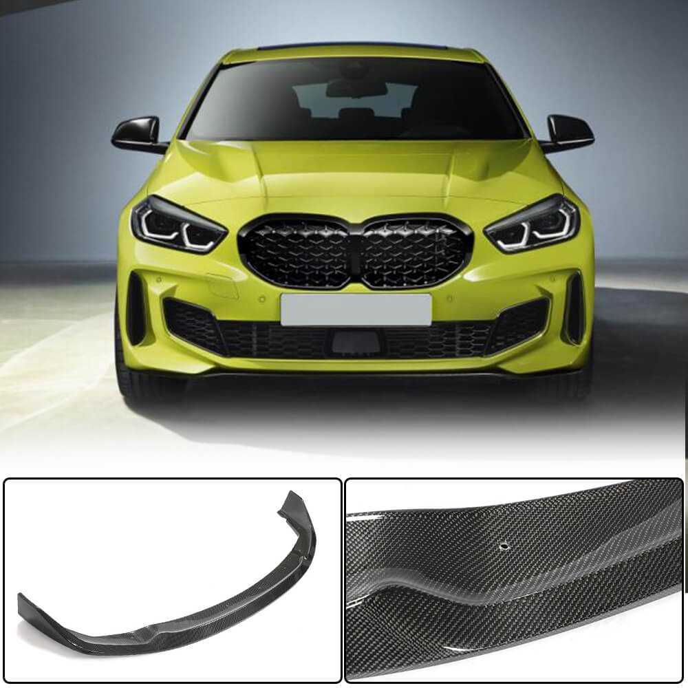 Накладка на передній бампер Lip (для M-Sport, Карбон)