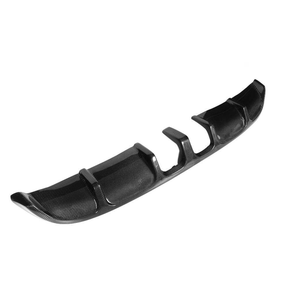 Дифузор заднього бампера V2 (для Base HB 2010-2013, Карбон) 2