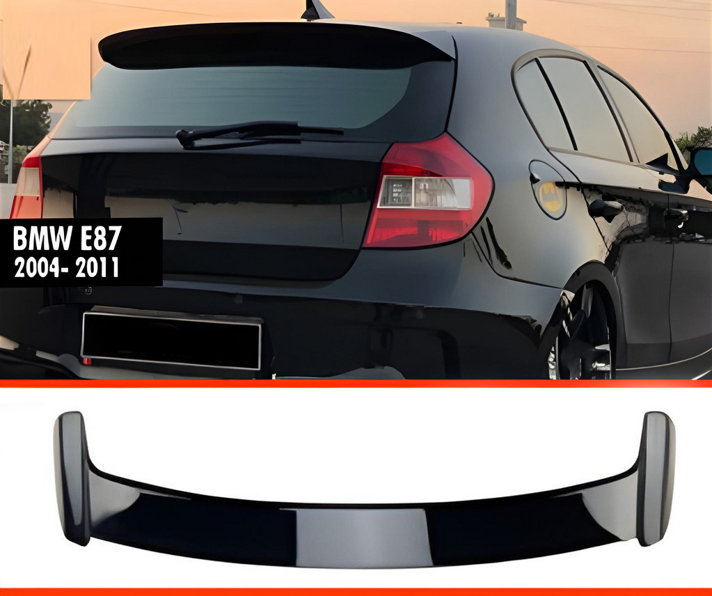 Спойлер (для E81/E87, чорний глянець)