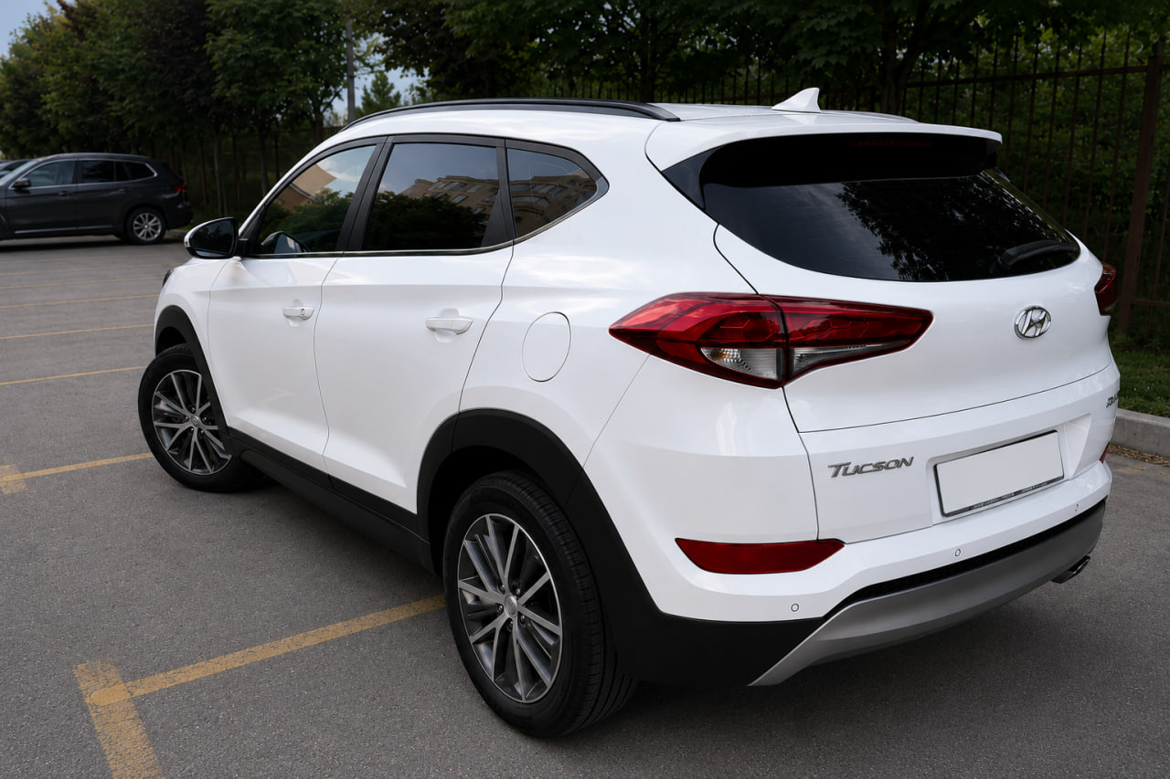 Інтегровані рейлінги чорні OEM (ABS-пластик, установка на клей) 3