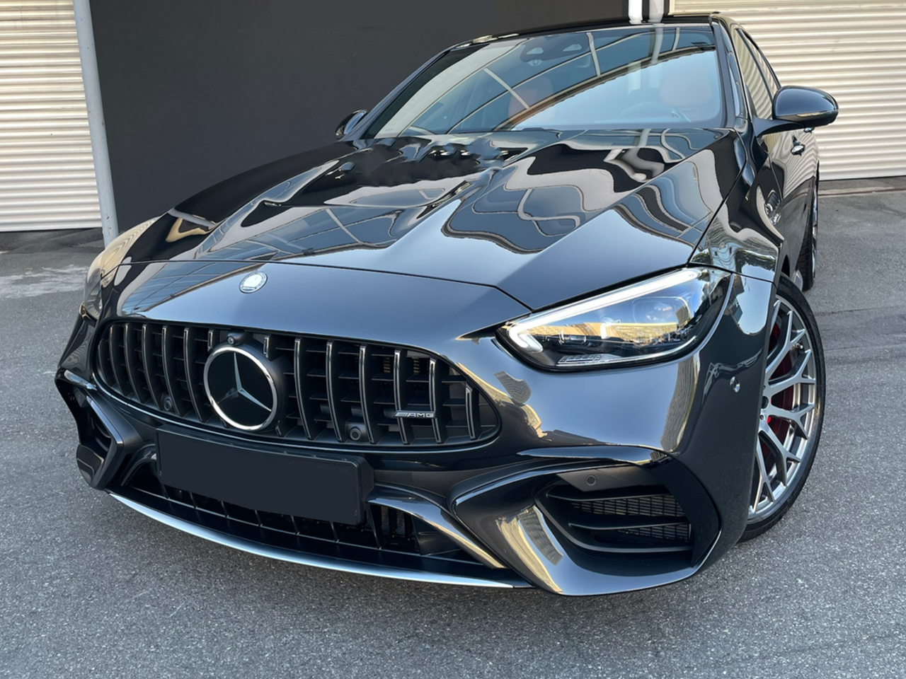 Передній бампер в зібраному вигляді (AMG C63 Design) 2