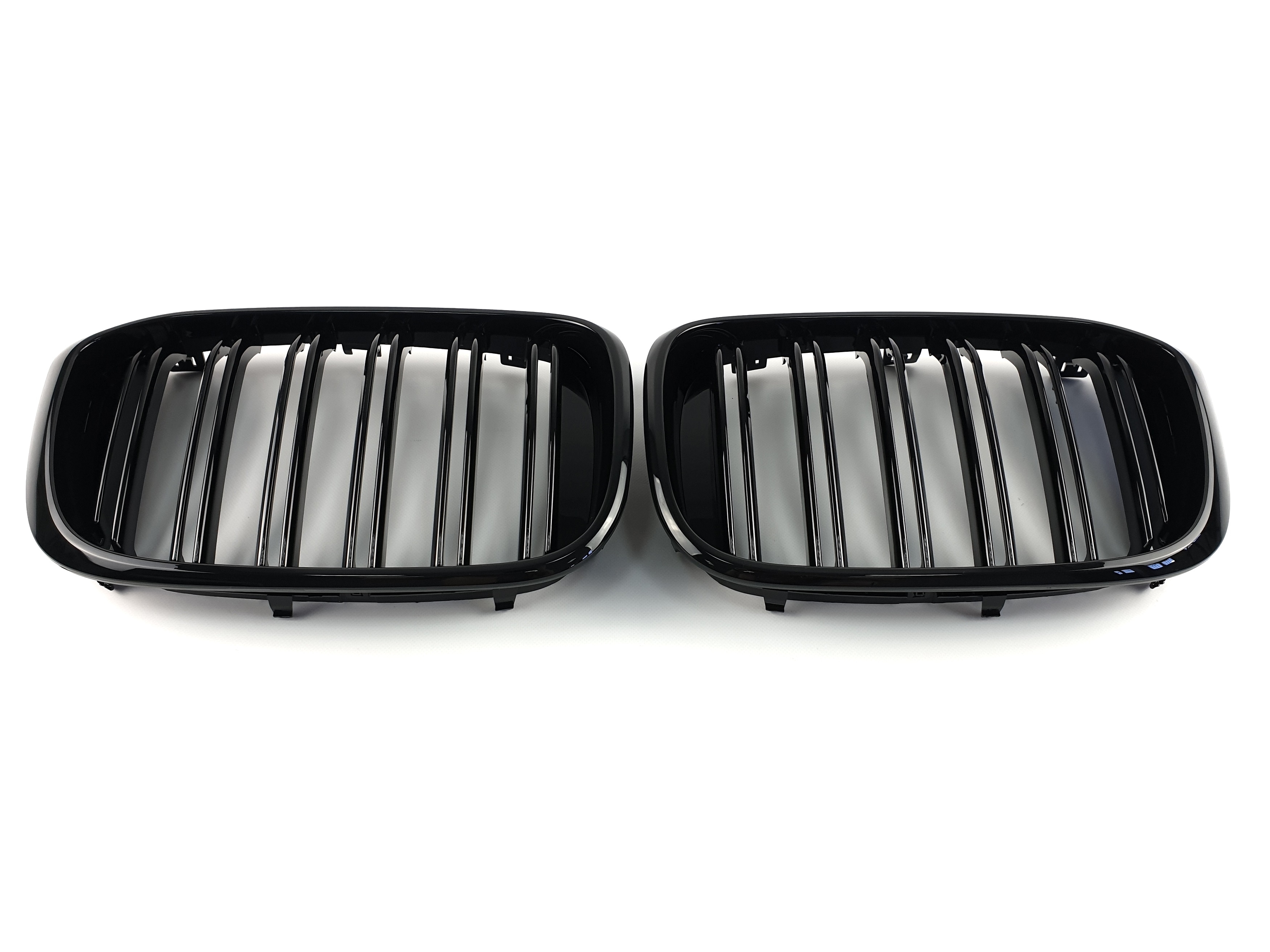Ніздрі Чорний глянець (Подвійні M-Look) Китай на BMW X3 G01 2018-2022 року 2