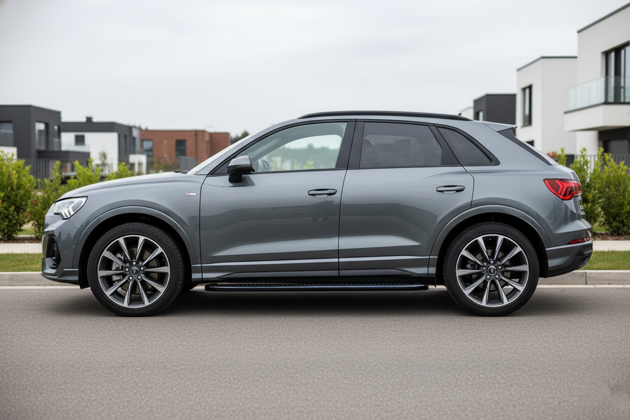 Бокові пороги Tayga Black (2 шт., Алюміній)