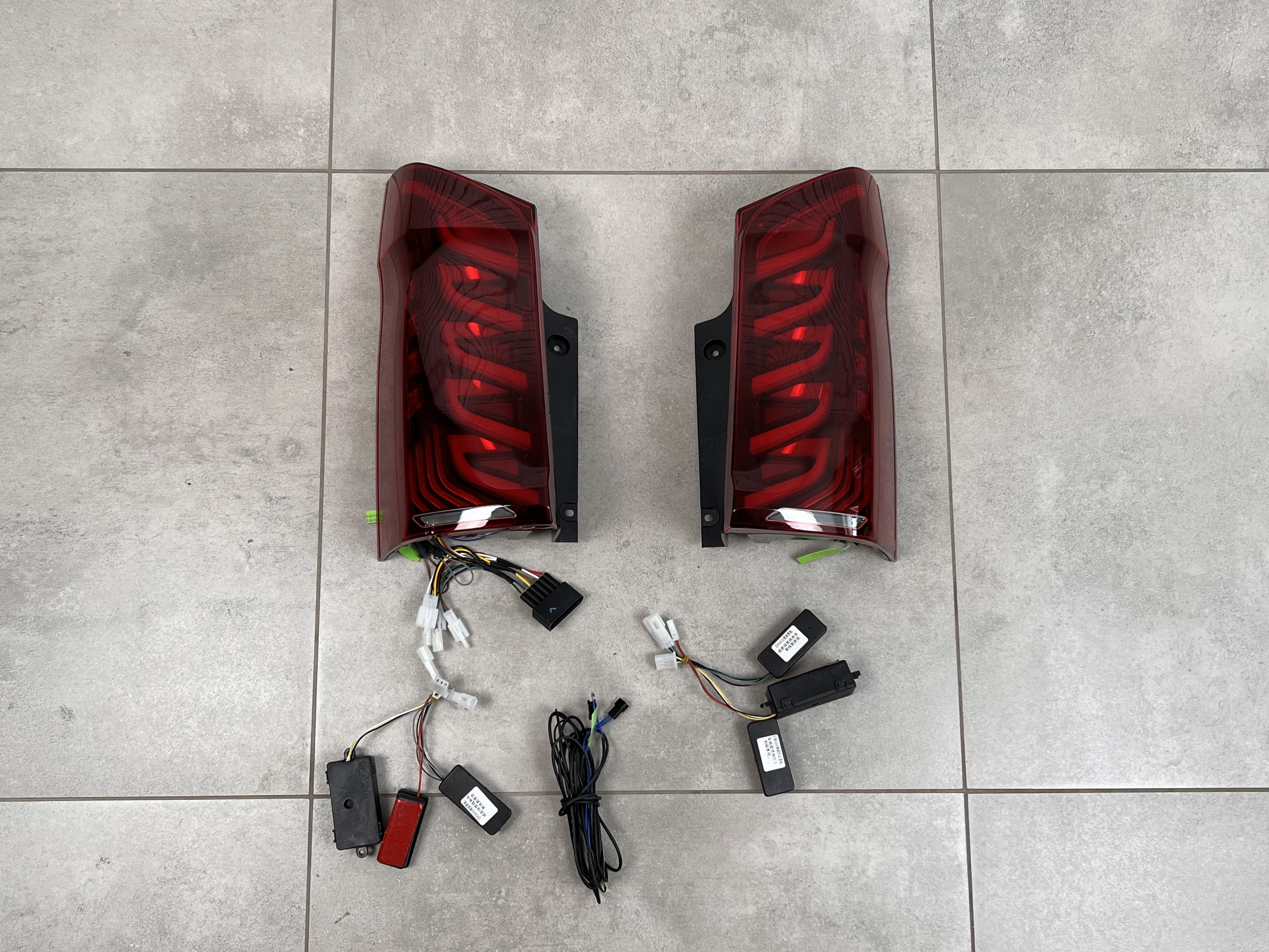 Задні LED ліхтарі Mercedes Vito V class W447 2014- 2шт. 6