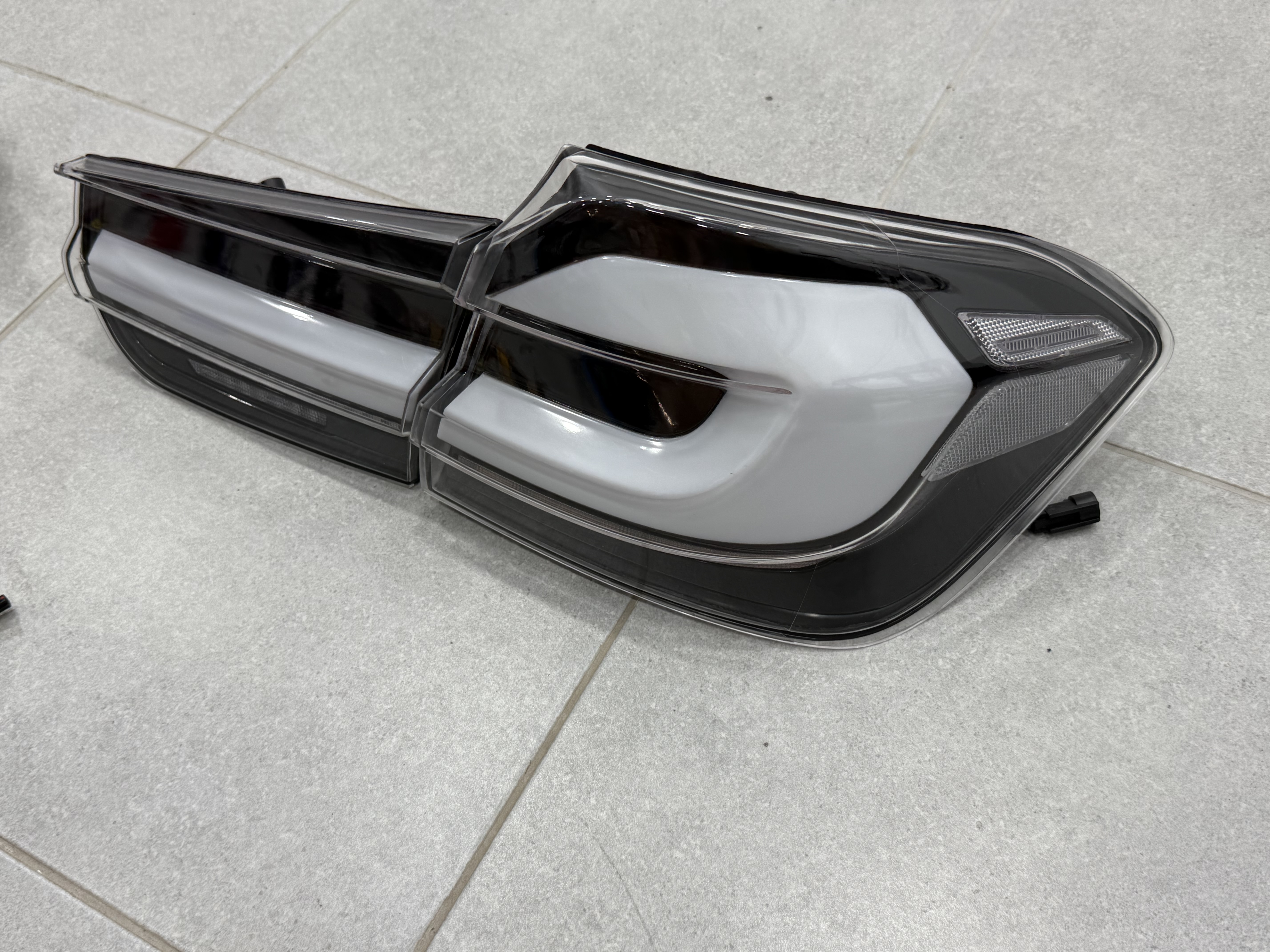 Задні ліхтарі SMOKE G30 Style для BMW 3 series F30 2012-2018 4