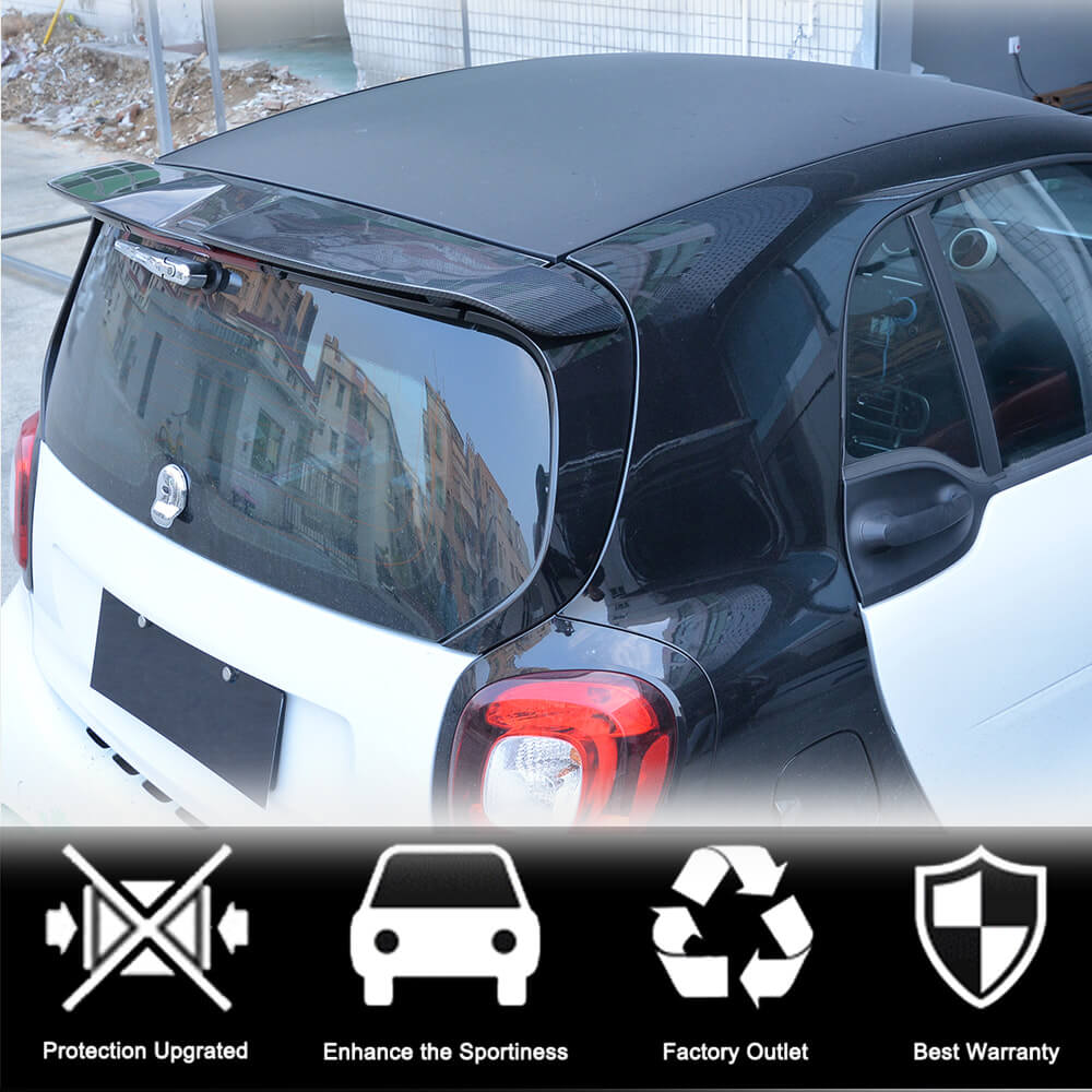 Спойлер V1 (для fortwo, Карбон) 2