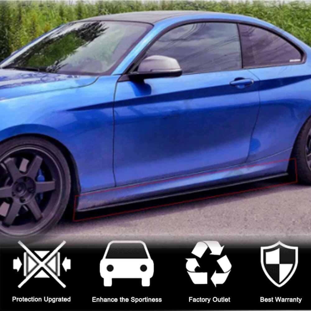 Накладки на пороги (для M-Sport, Карбон) 2