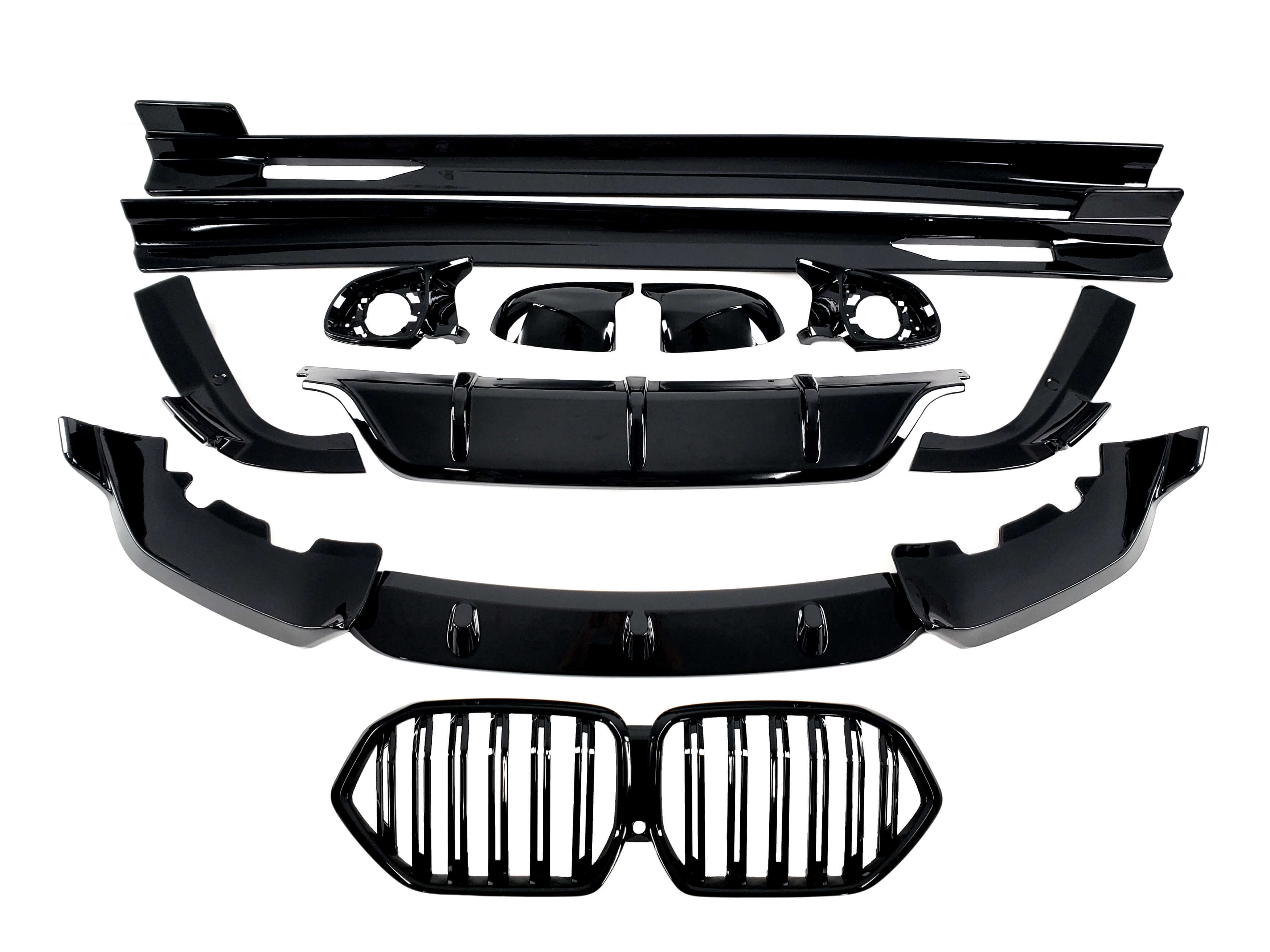 Аеро кіт (комплект дооснащення) Black Warrior на BMW X6 G06 2019-2022 року