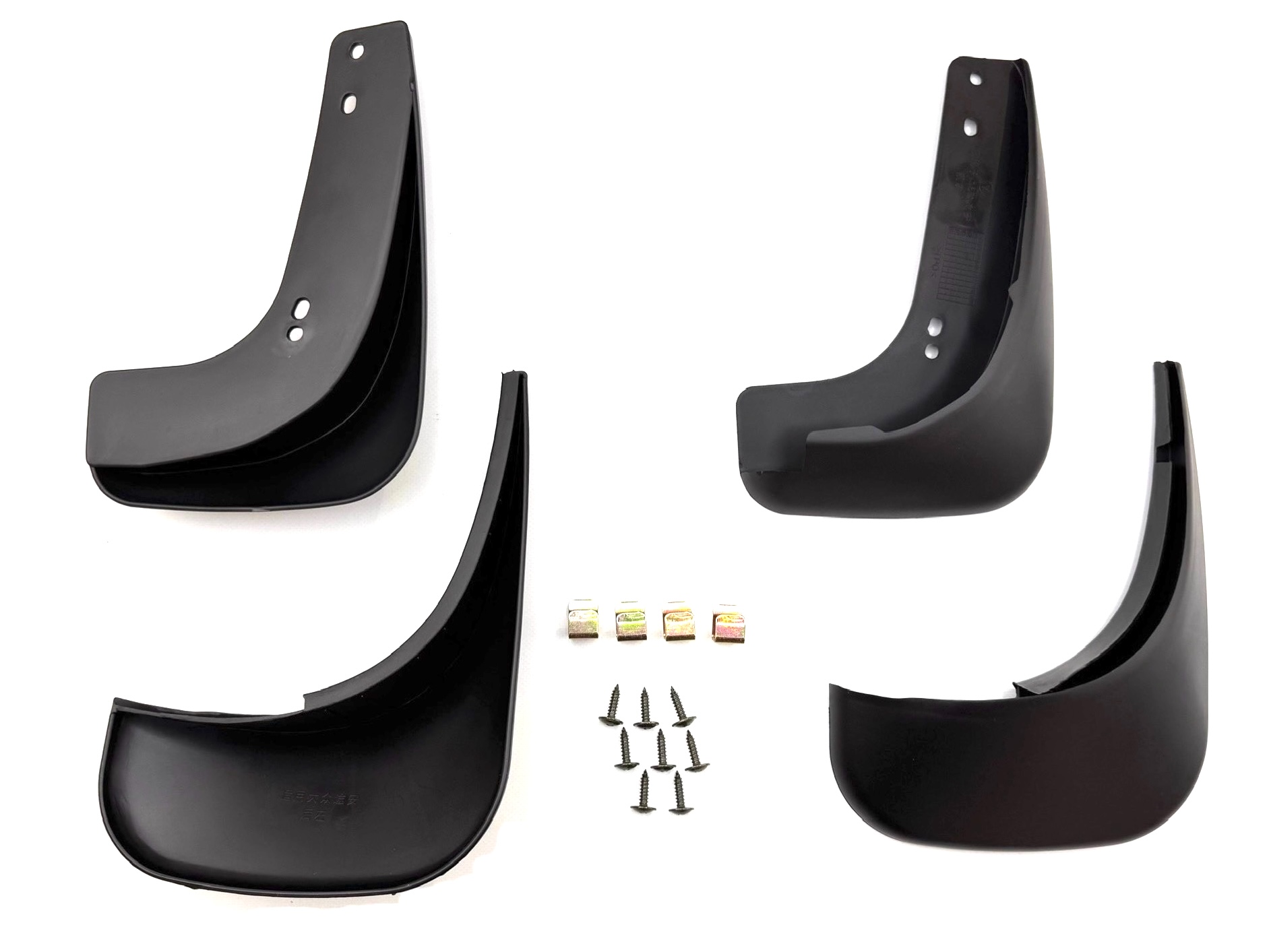 Бризковики Volkswagen Touran/Caddy 2003-2015, Дизайн 2 комплект 4шт 3