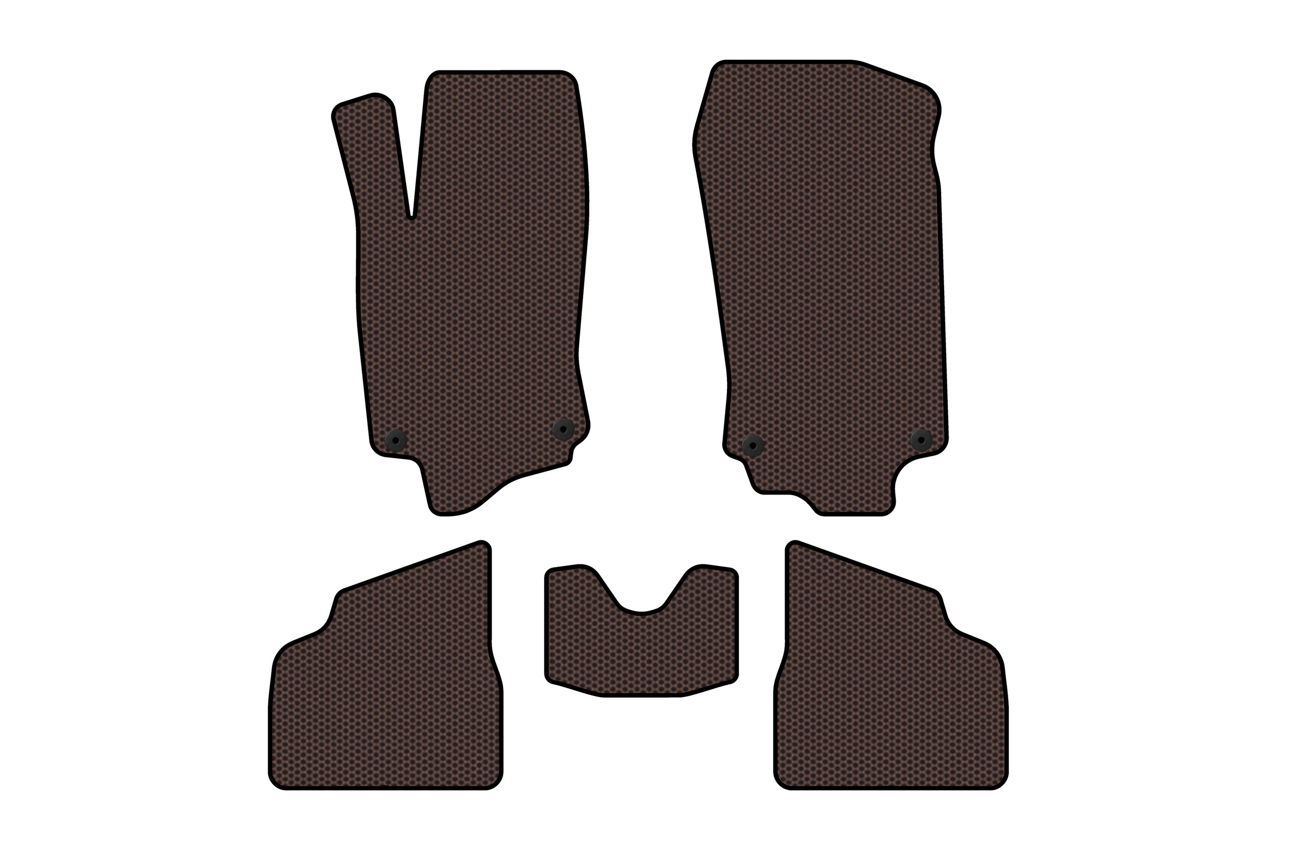 Гумові килимки Carsuit (Коричневий)