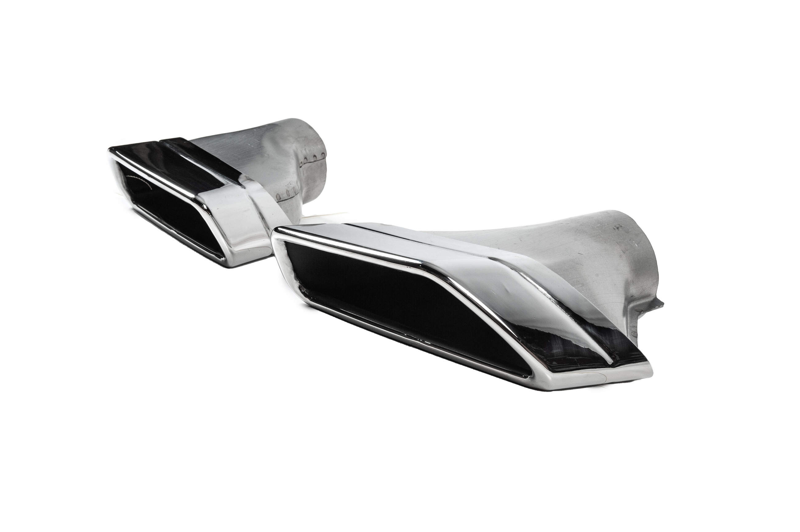 Насадки на глушник M-Performance Silver (2 шт) 2