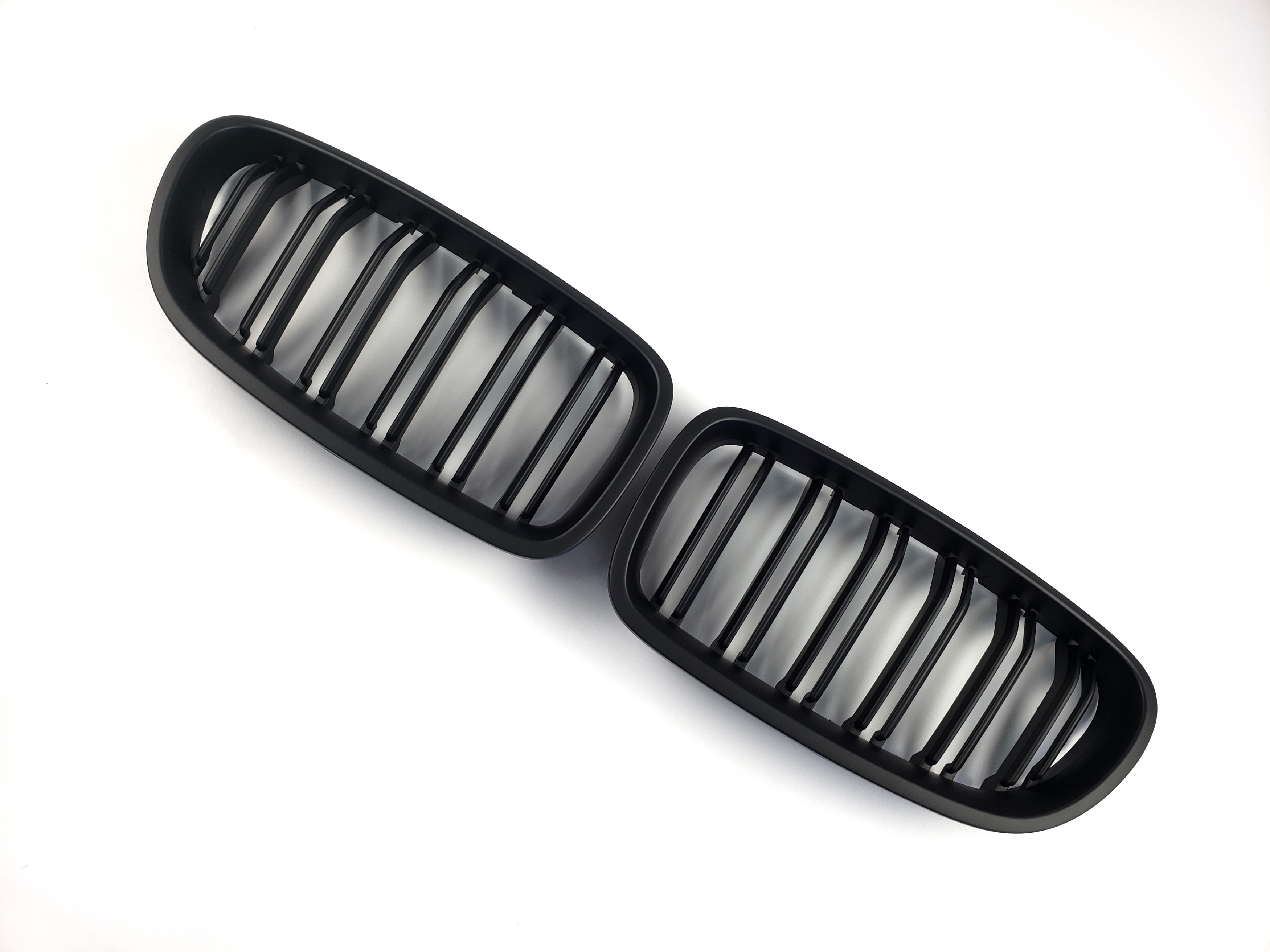 Ніздрі Чорний мат (Подвійні M-Look) на BMW 5 Series F10 / F11 2010-2017 року 3